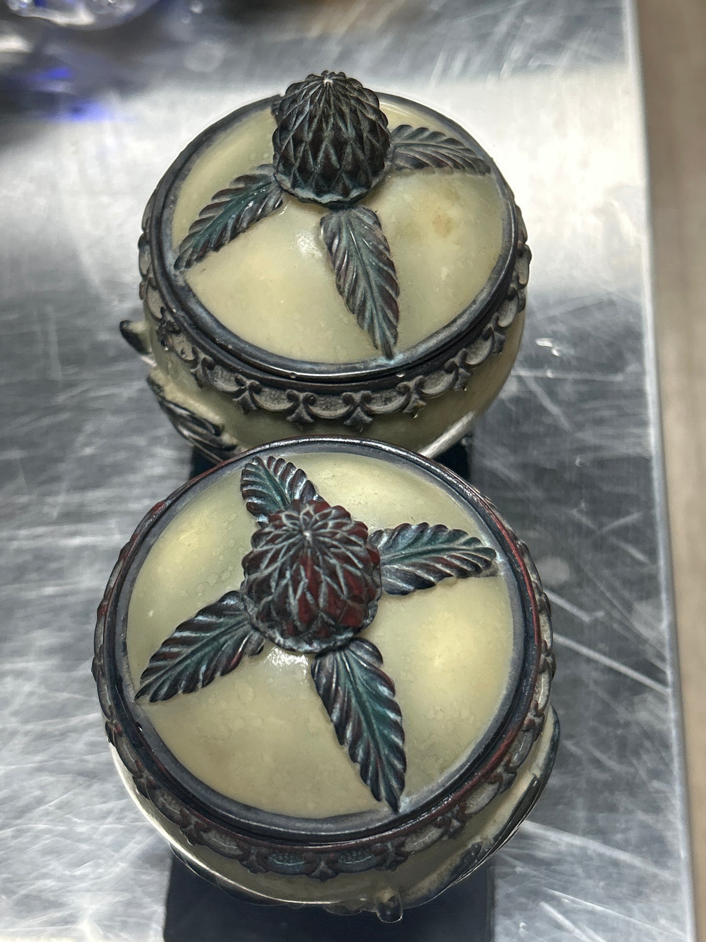 Vintage Cast Capote with Lid