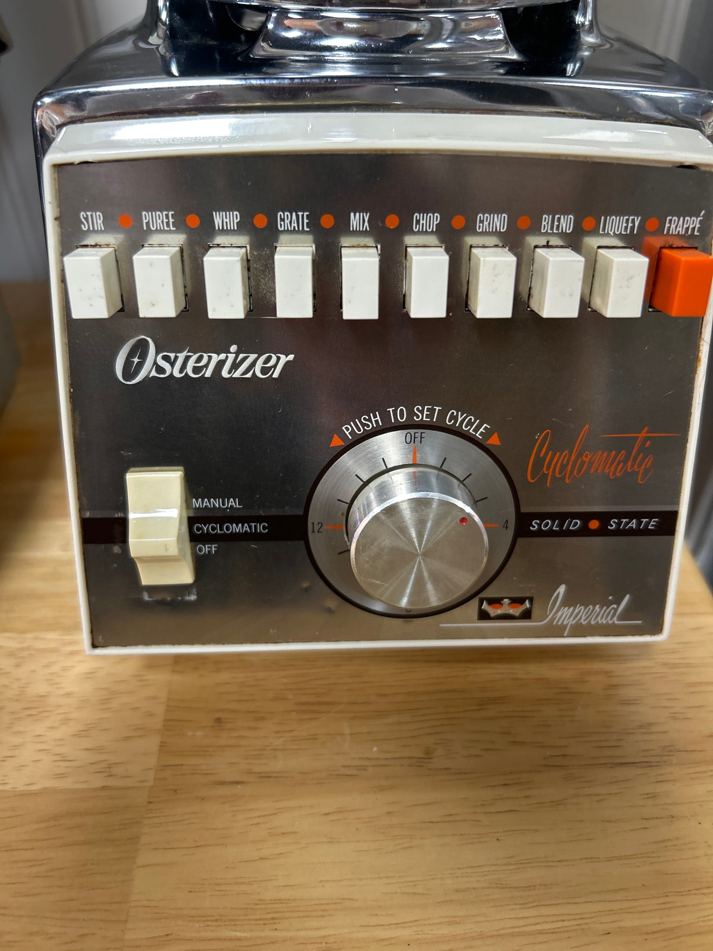 Vintage Osterizer Cyclomatic Imperial Blender