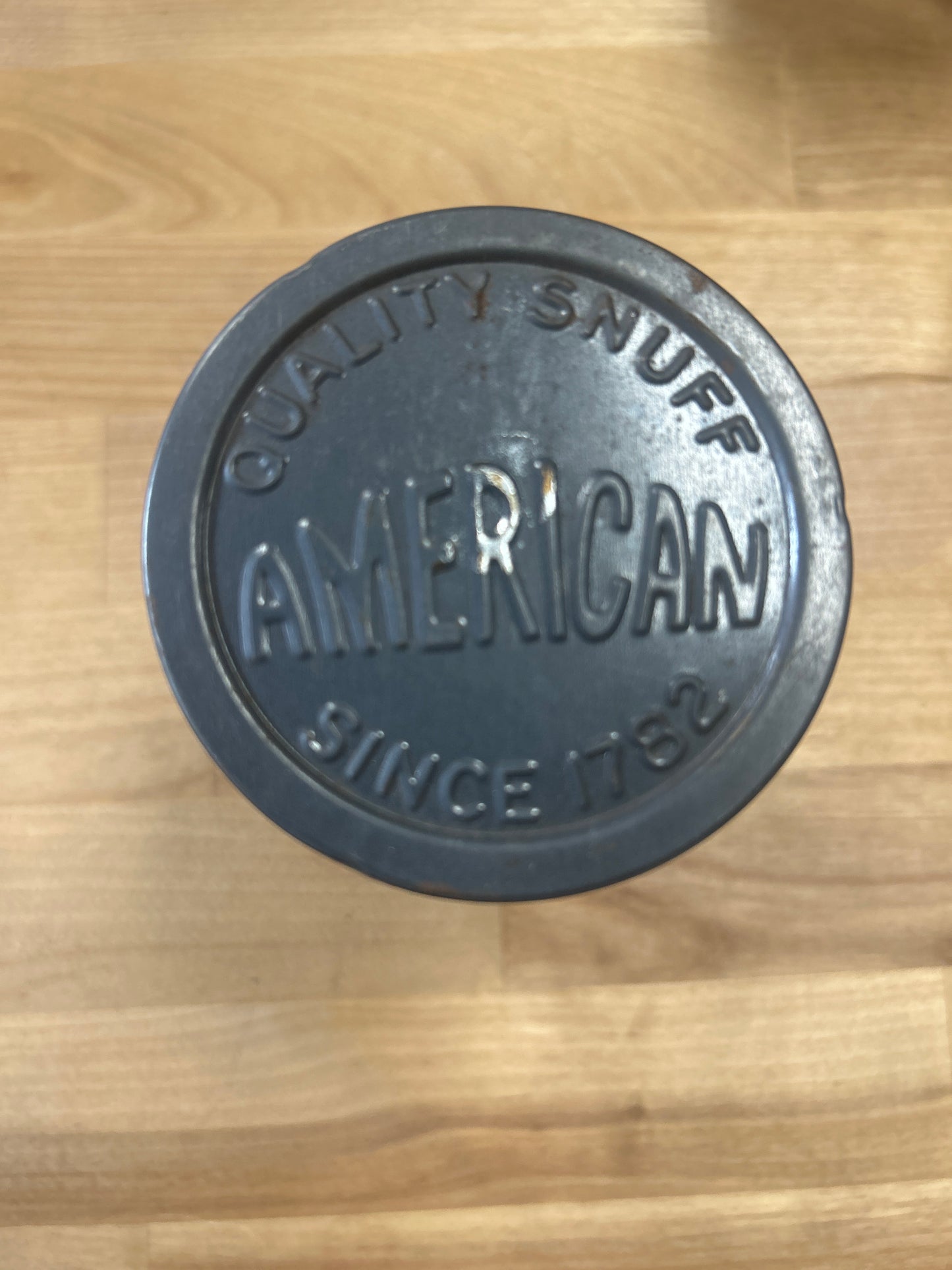 Antique American Snuff Jar (aaa)