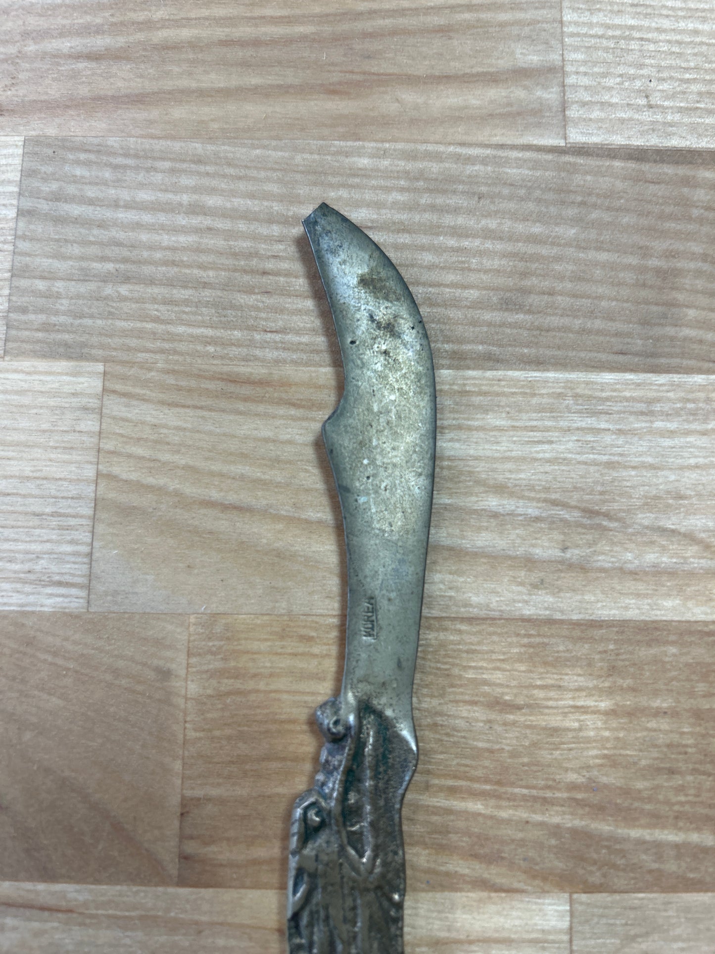 Vintage Dragon Letter Opener (tip broken…still nice) Brass