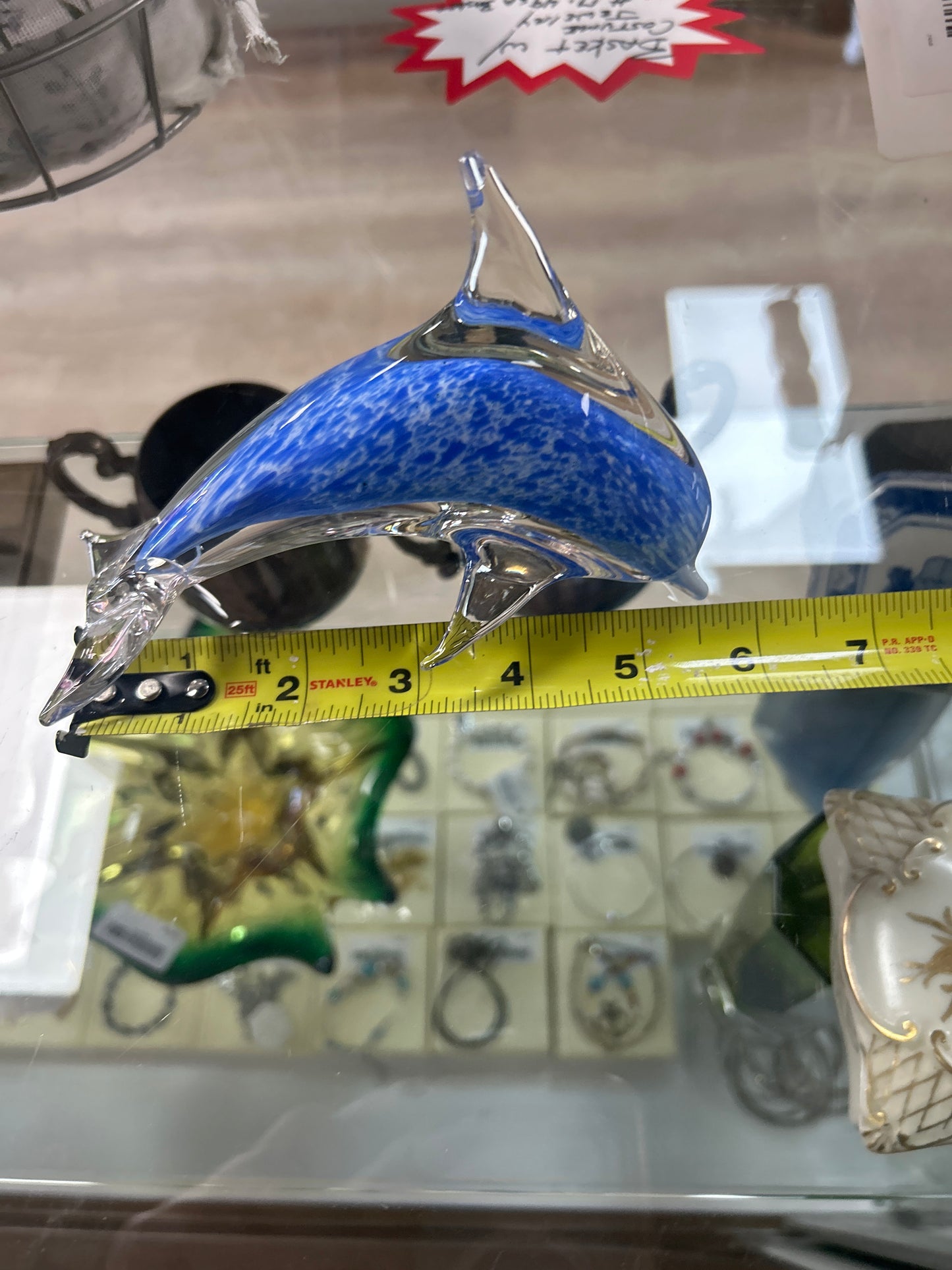 Glass dolphin