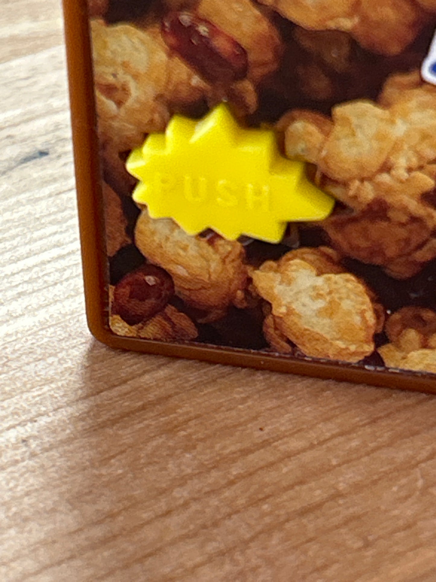 Cracker Jack (push button, pop out magnifying glass)