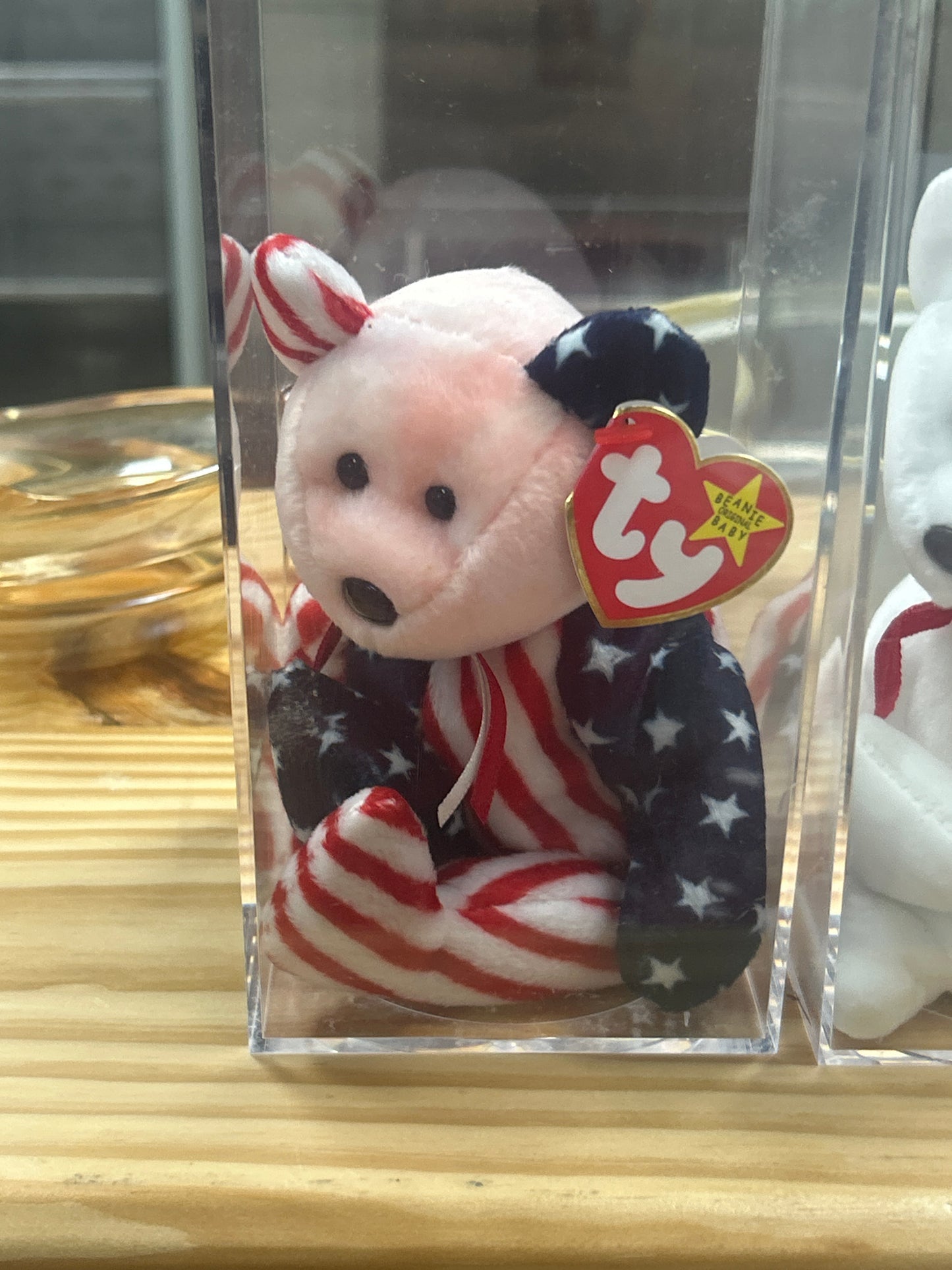 Ty Beanie Baby "Spangle" bear