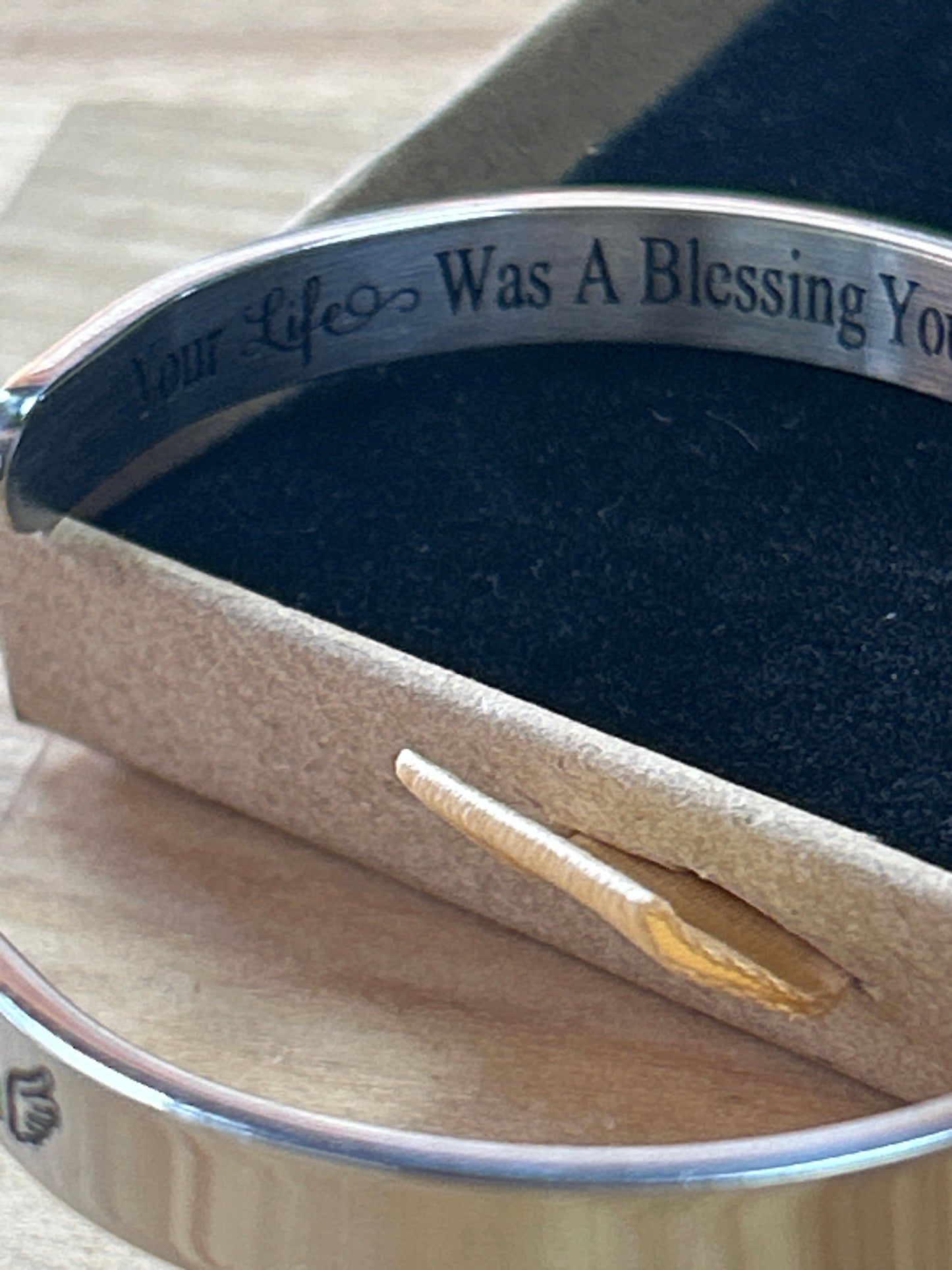 Your Life was a blessing bracelet