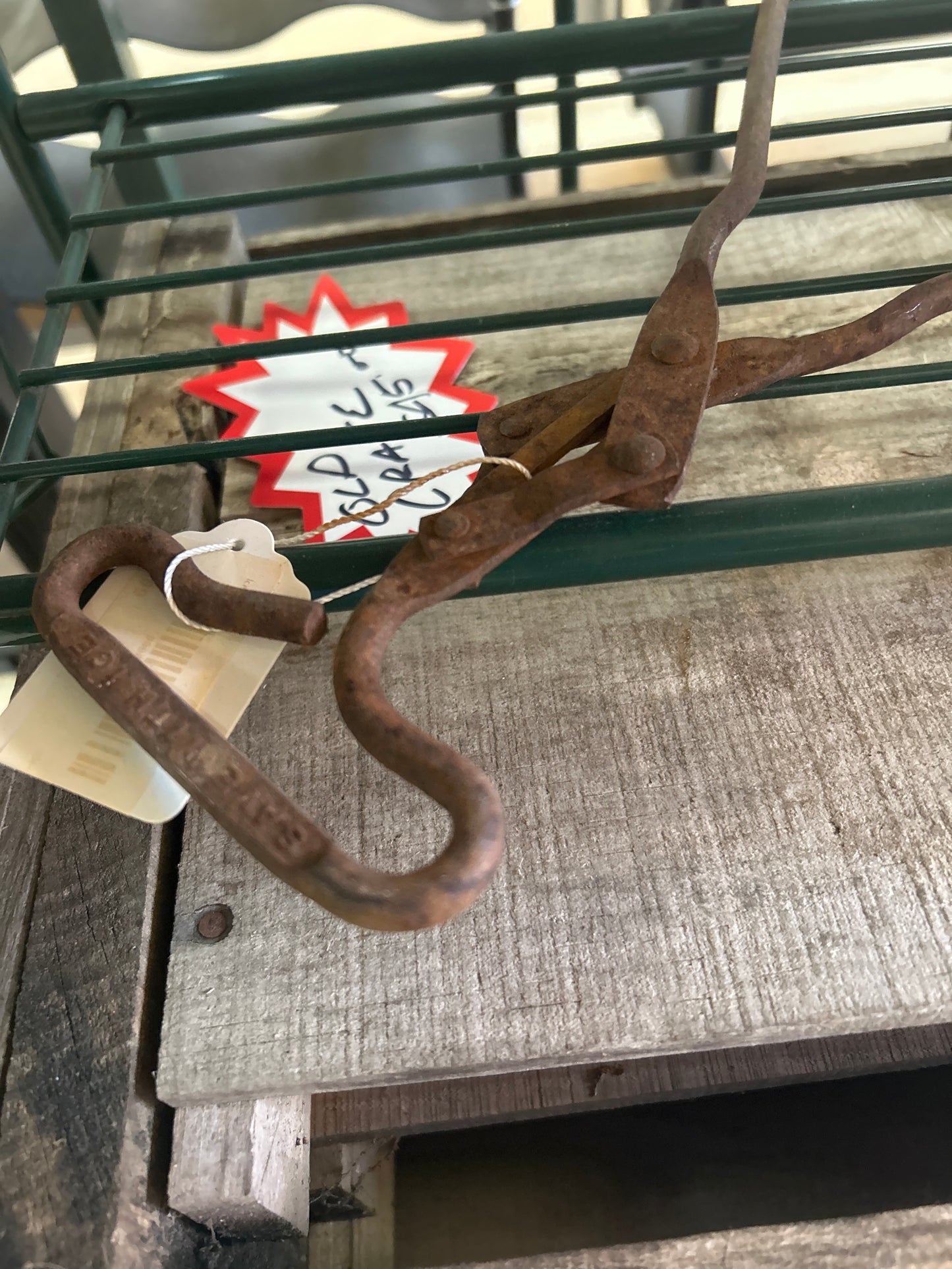 Vintage Ice tongs