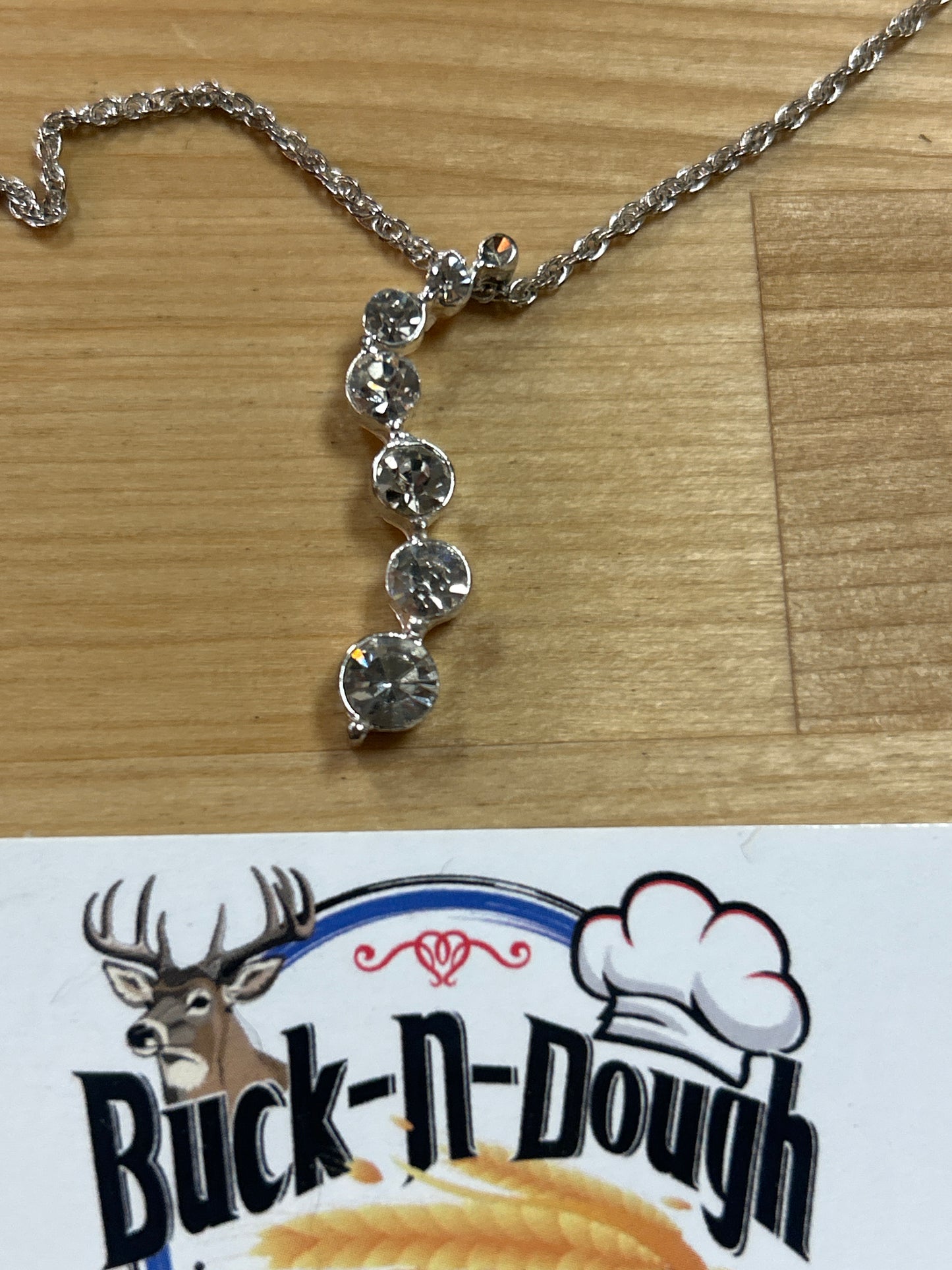 7 Crystal Pendant Necklace 43025-4