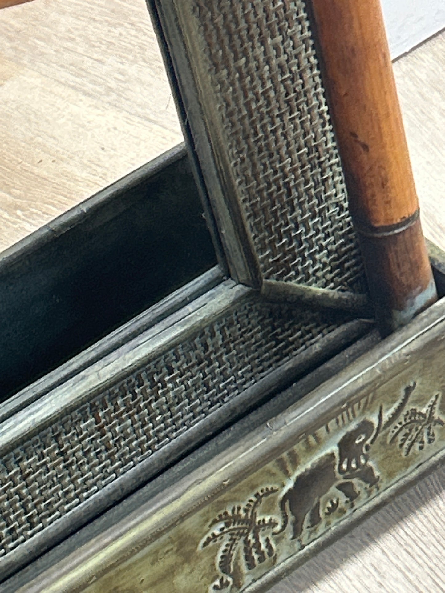 Elephant Mirror w/ shelf