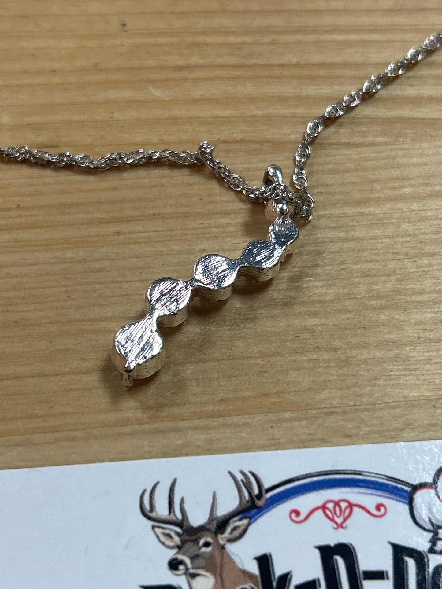 7 Crystal Pendant Necklace 43025-4