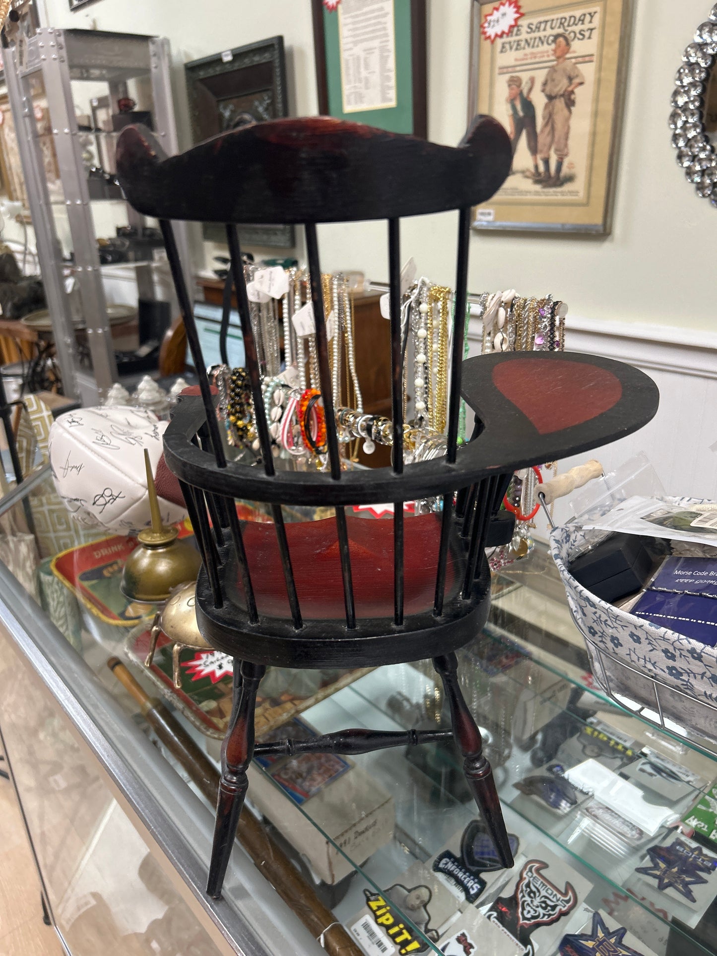 Vintage Doll Chair/Desk 15 1/2"