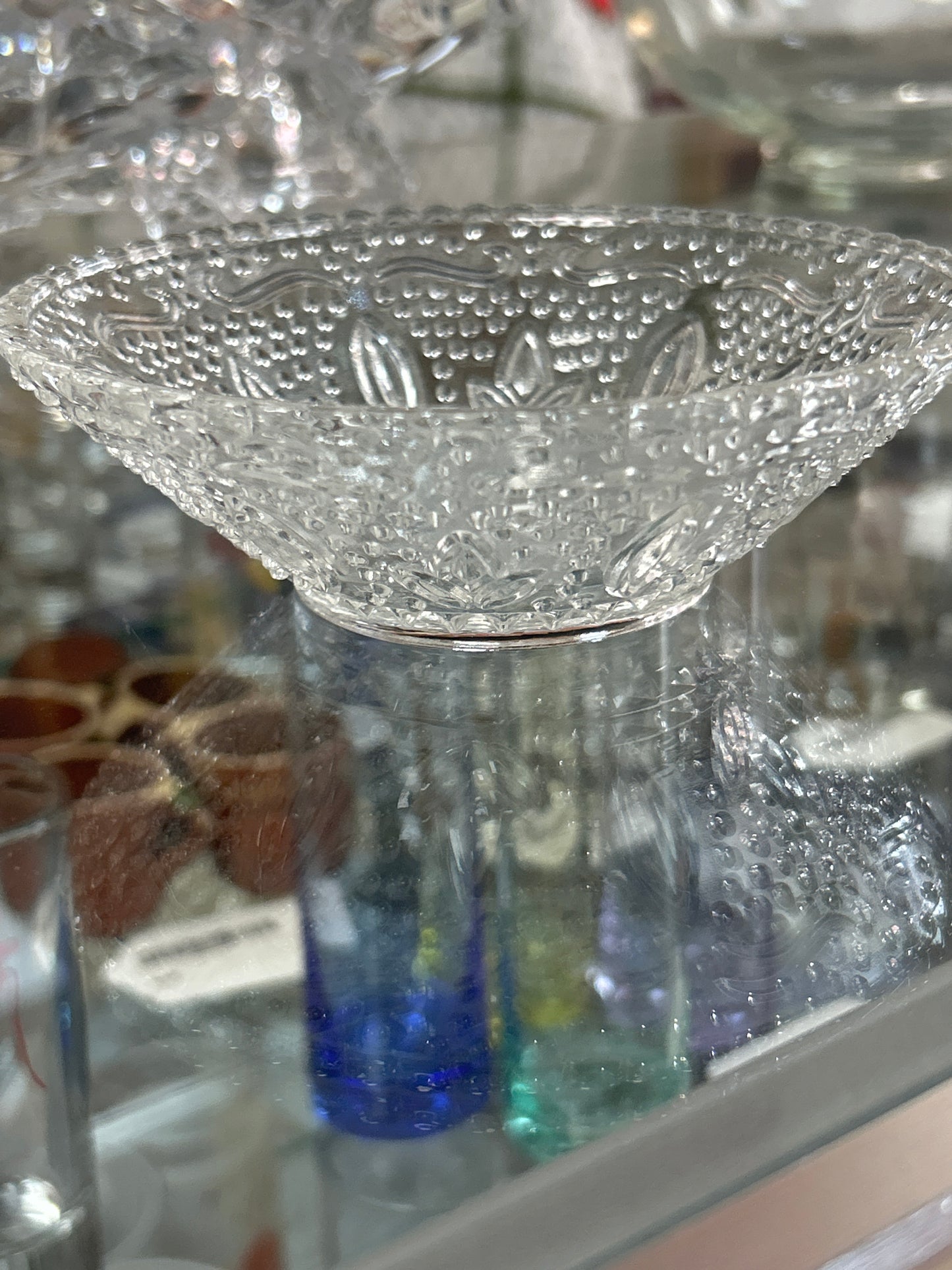 1940s MCM Vintage Depression Glass Heritage Daisy Dessert Bowl - Federal Glass Company