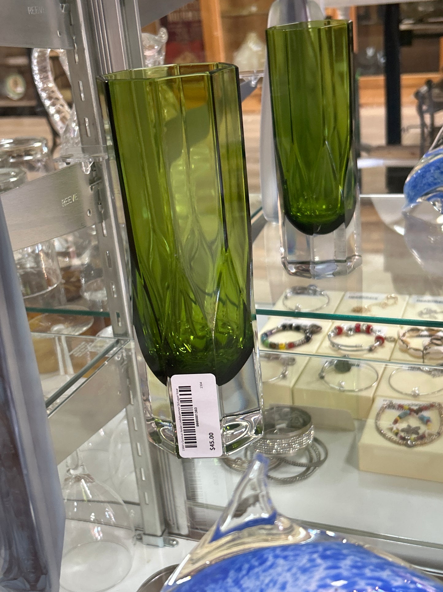 1960’s Vintage Gunnar Ander Lindshammer Octagon Vase