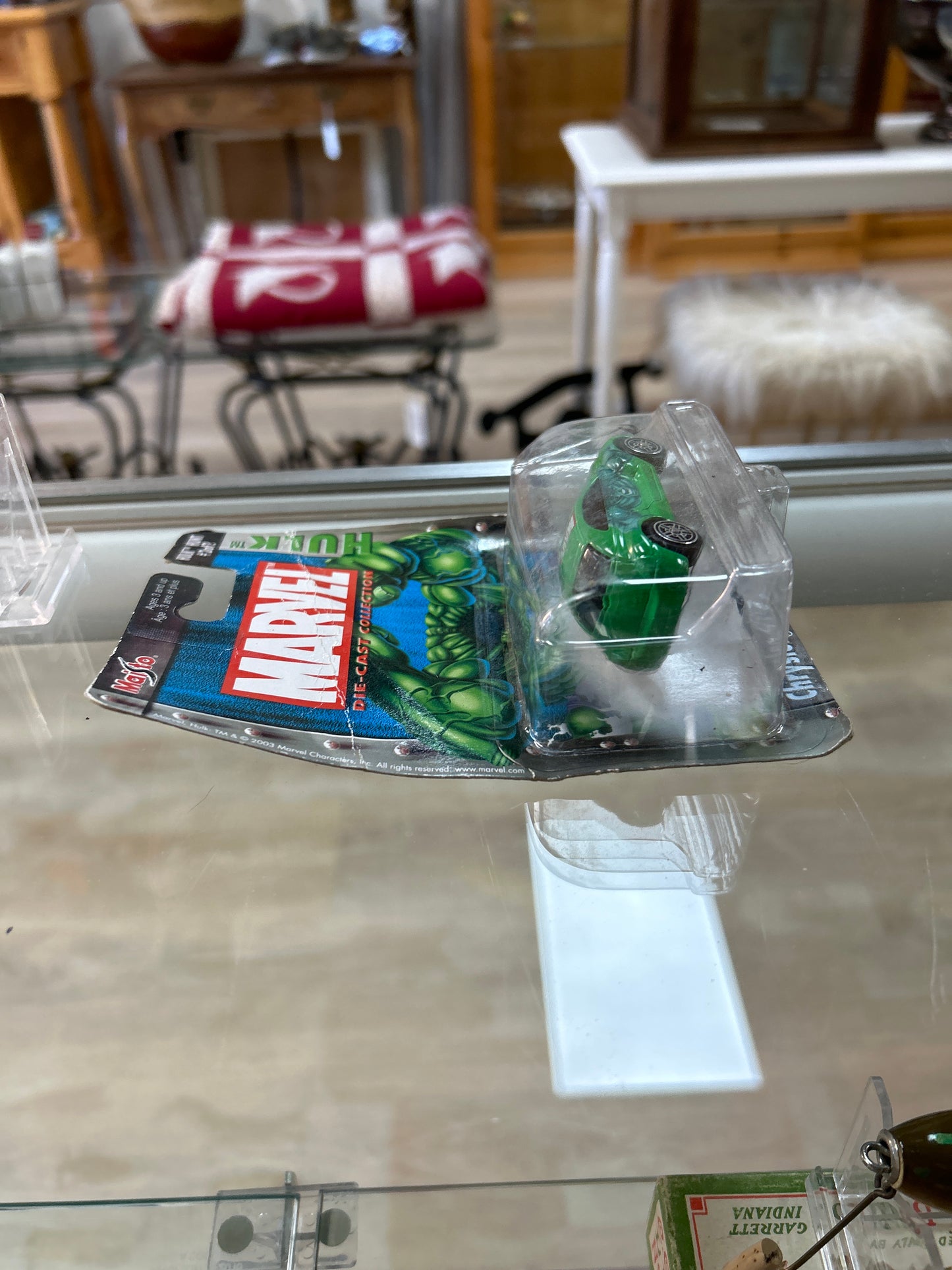 2004 Maisto Marvel Hulk Hunt #2 of ? CHRYSLER PRONTO CRUIZER Green Chase Car