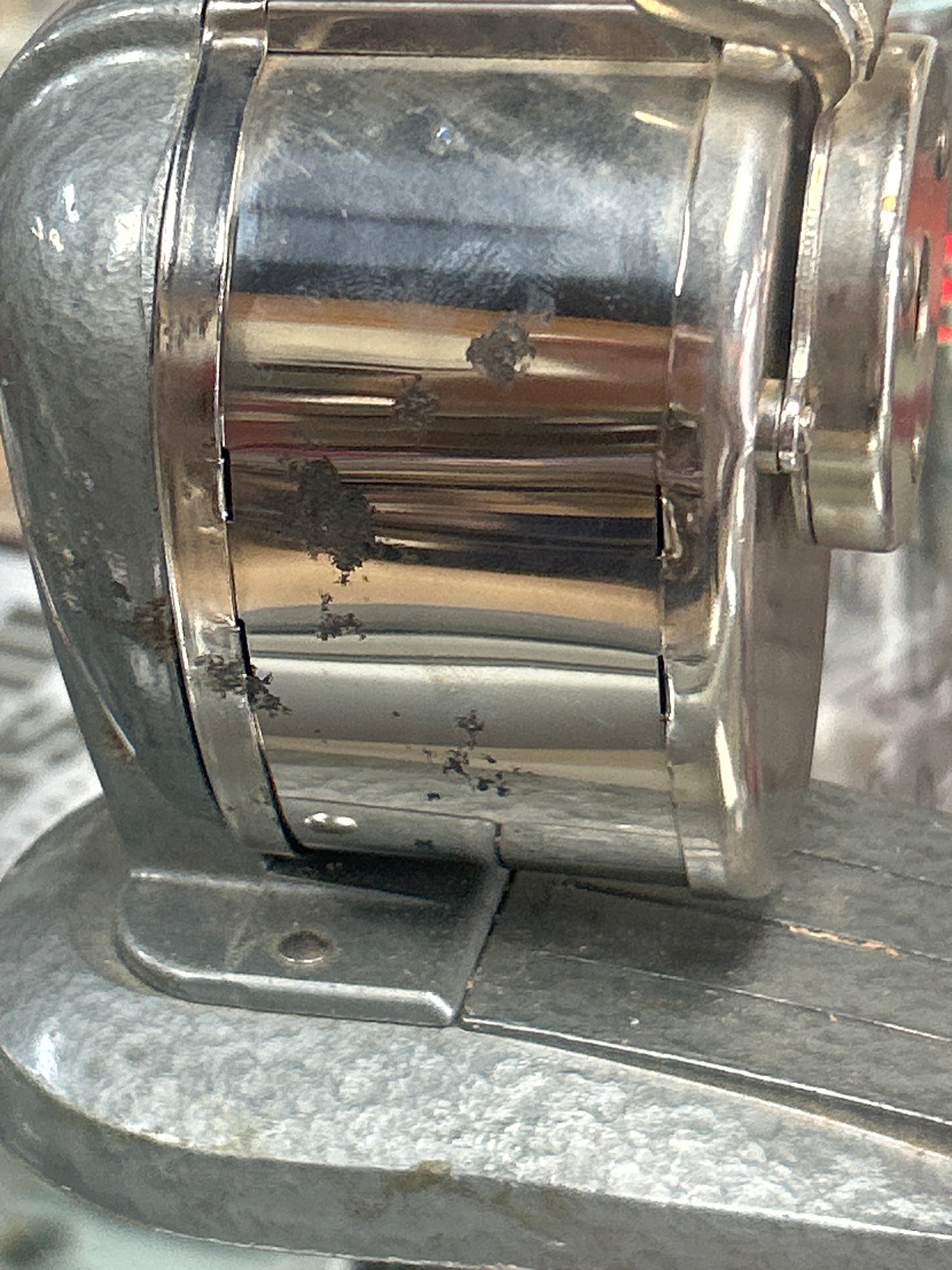 Boston Champion Vintage 1960 Desk Pencil Sharpener Hand Crank with Pinch Feed
