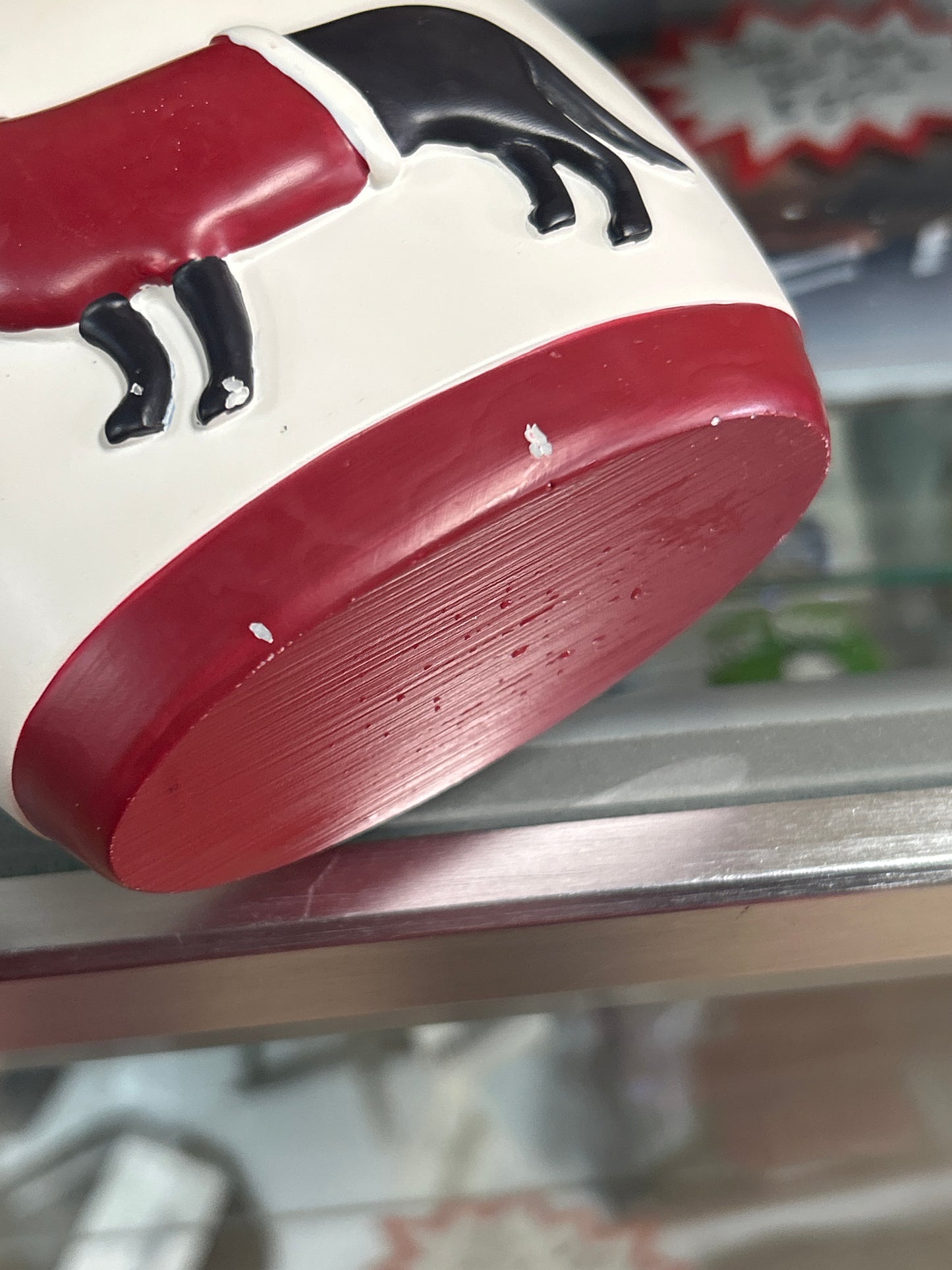 Dachshund Holiday Soap Dispenser / Lotion Pump