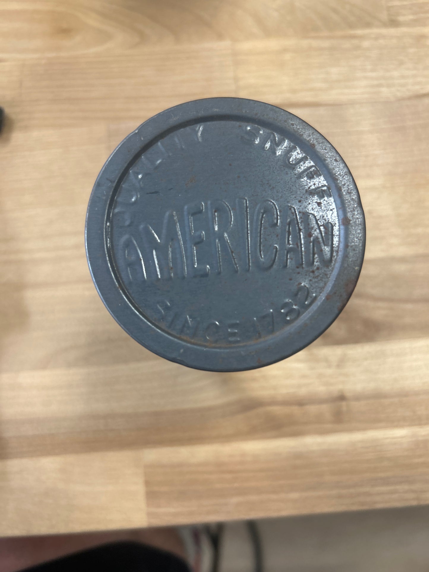 Antique American Snuff Jar