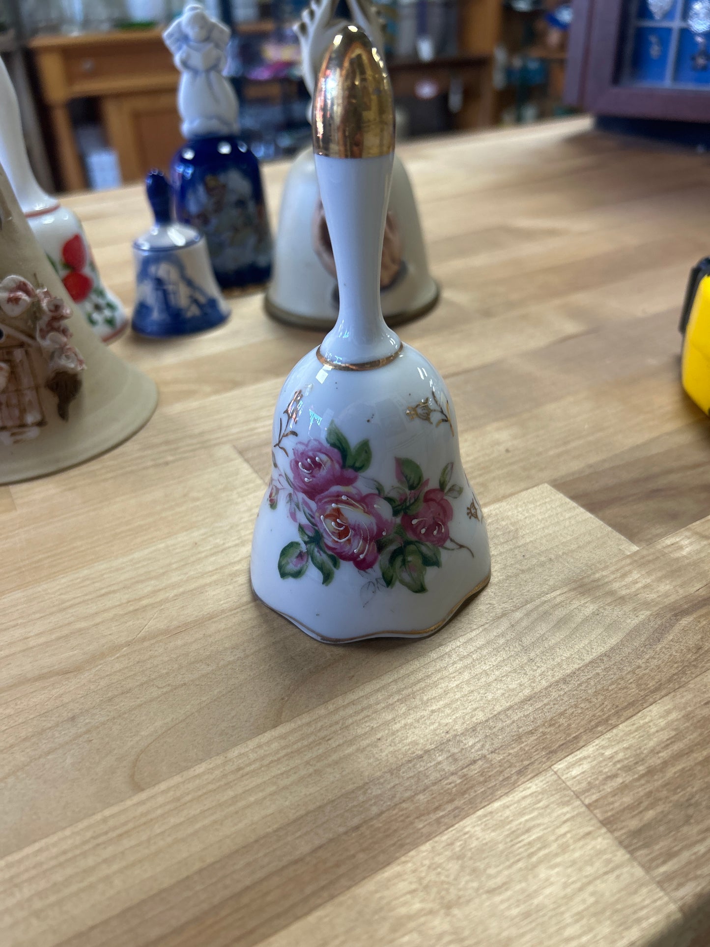 Vintage ARDCO Bell (0804) shows wear on gold
