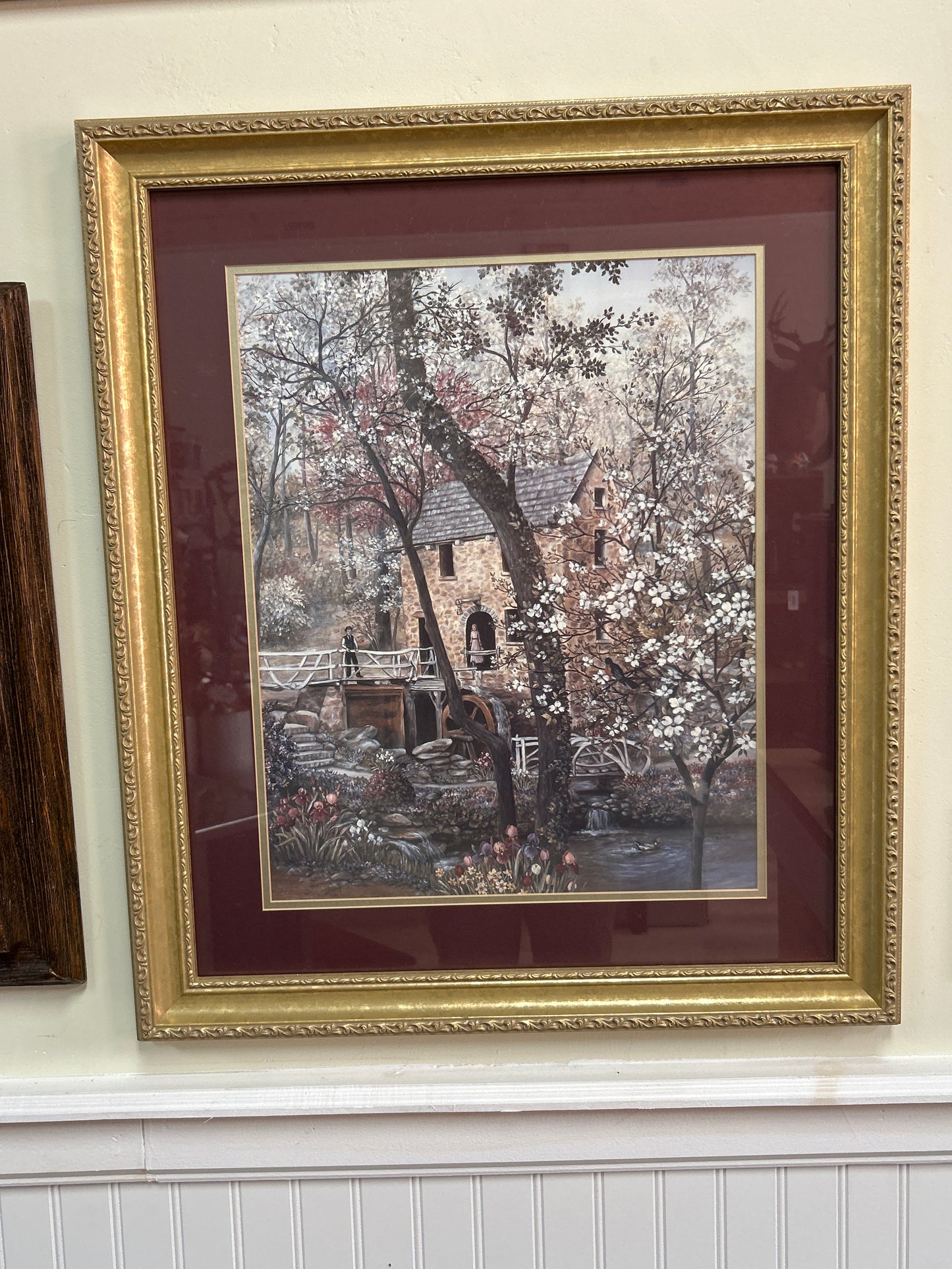 “Old Mill 3” Framed and Matted (16x20 plus frame)