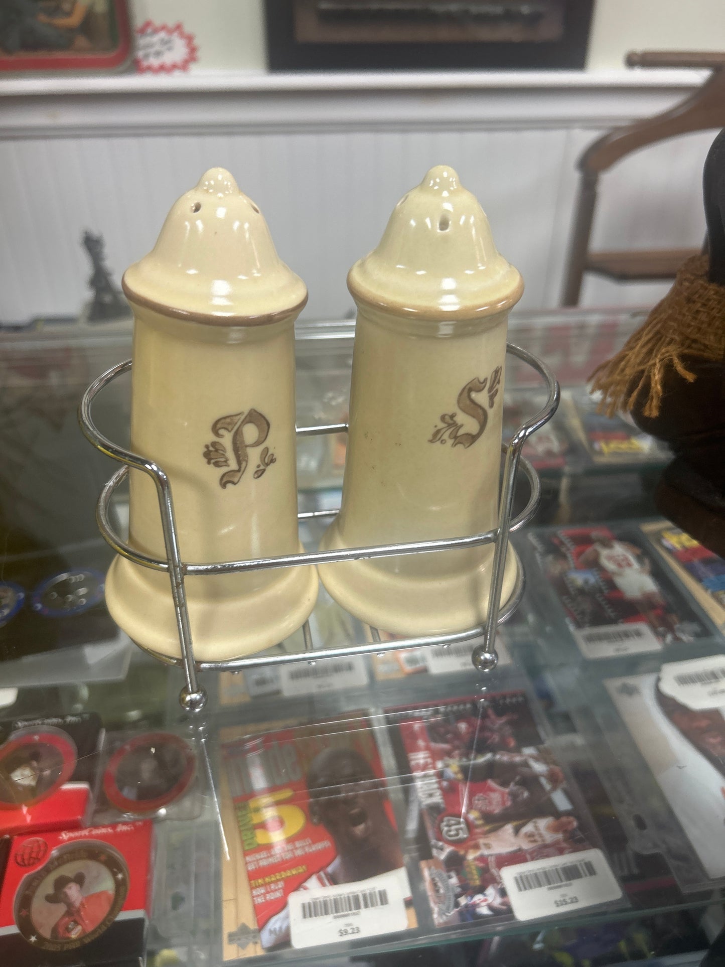 Pfaltzgraff Village Salt and Pepper Shakers, Vintage