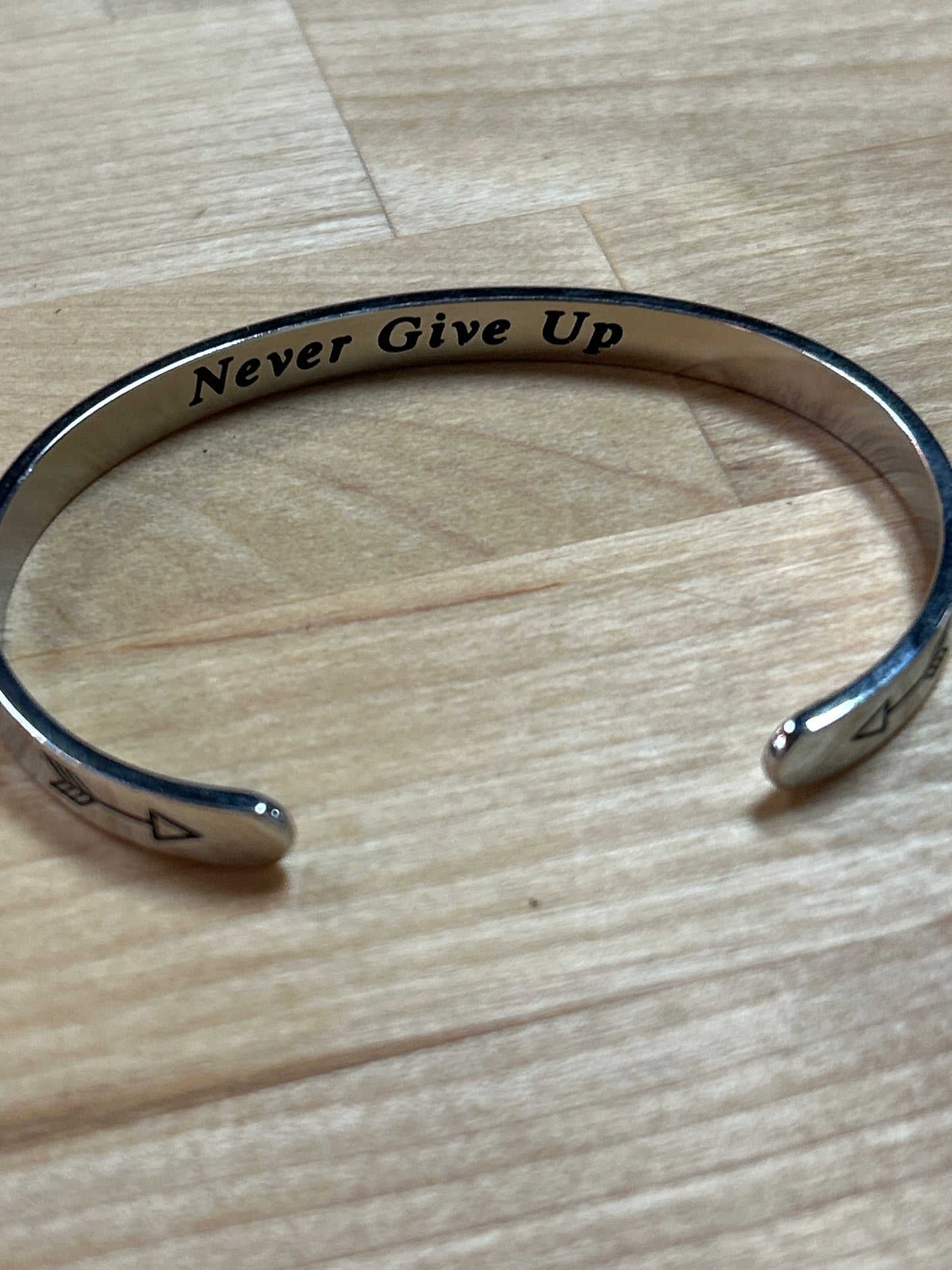 Never Give Up Bracelet