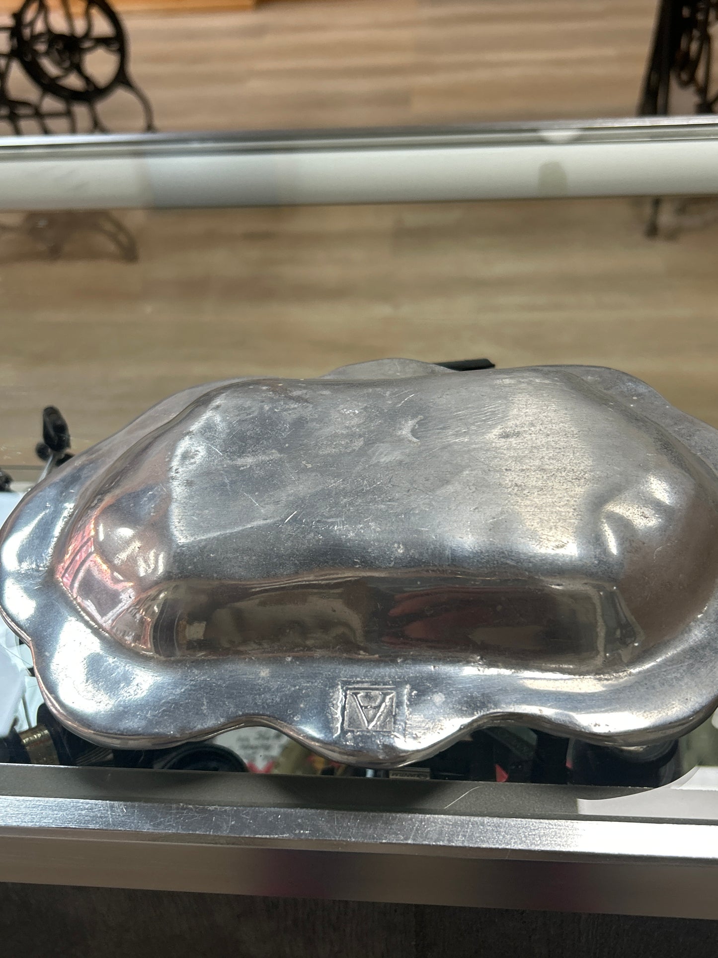 Aluminum Dish 12 Vintage