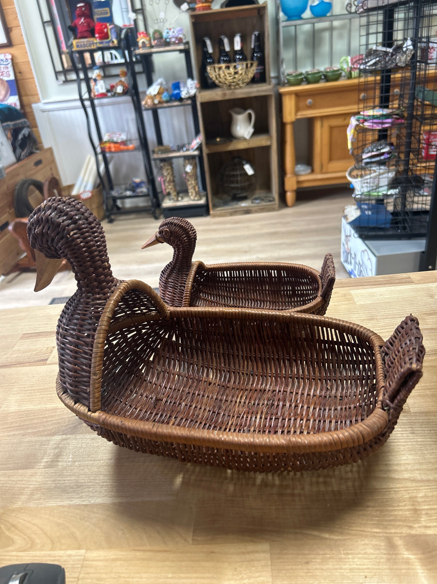 Vintage Duck Baskets (set)