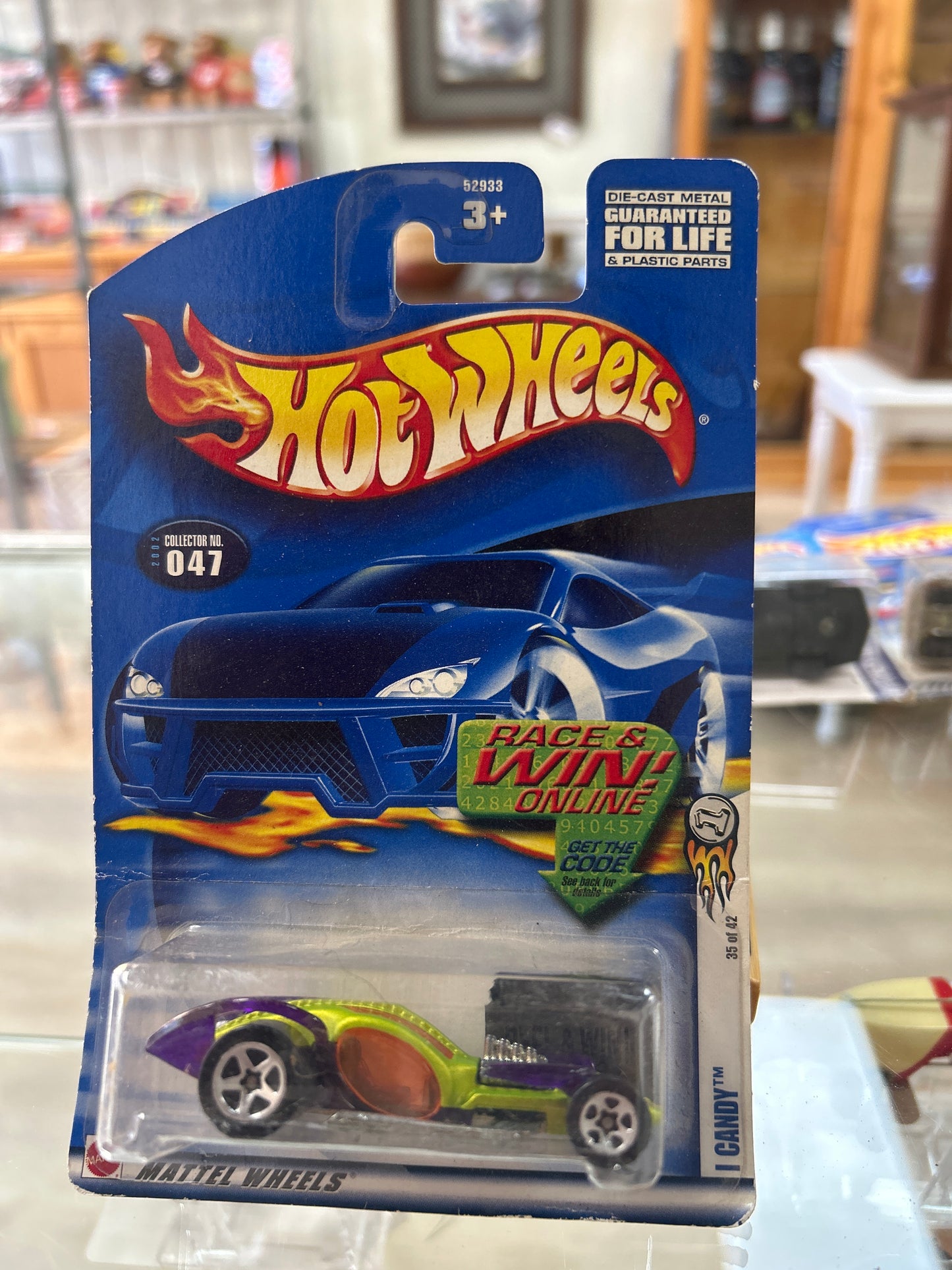 2002 Mattel "I Candy" First Editions Hot Wheels #047 LR B1