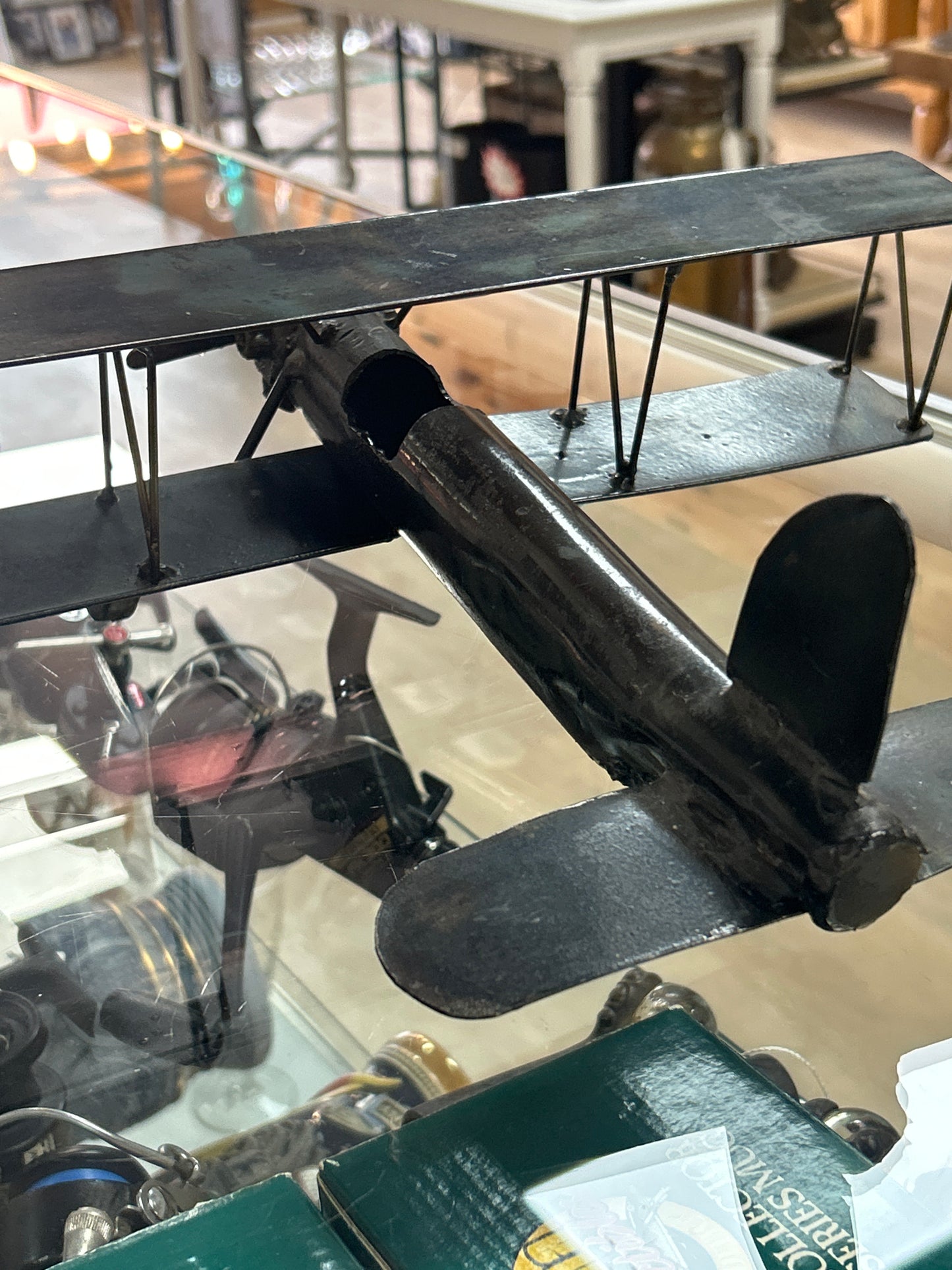 Metal Biplane Welded 12x14