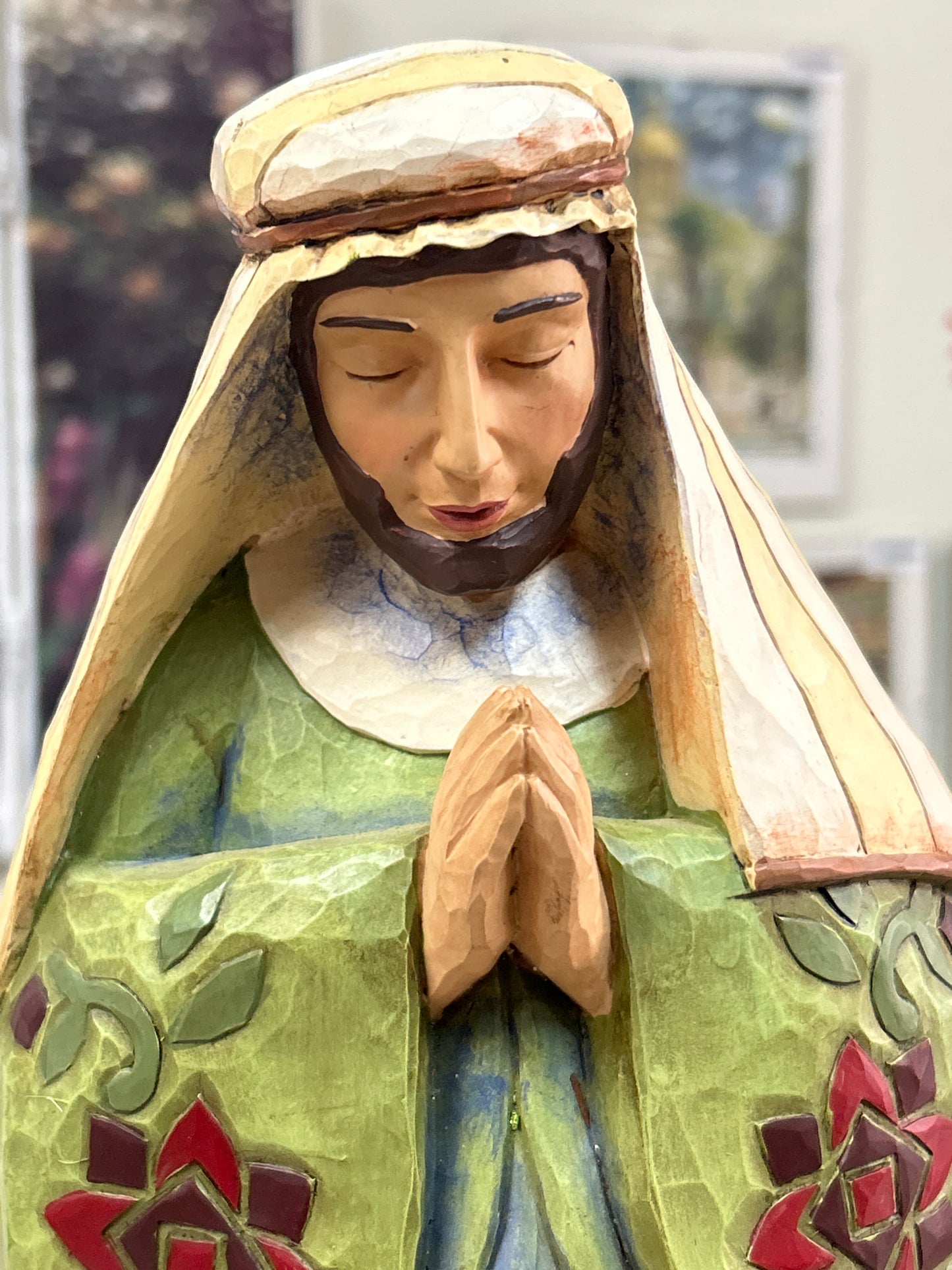 2006 Jim Shore 18” “Blessed Night Nativity” (wood)