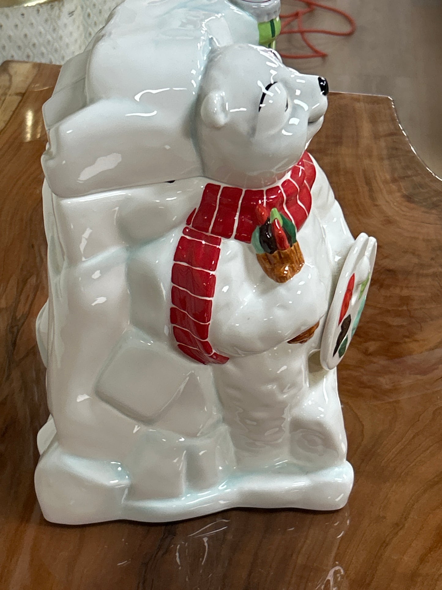 Coke Bear Cookie Jar 1996 Coca-Cola