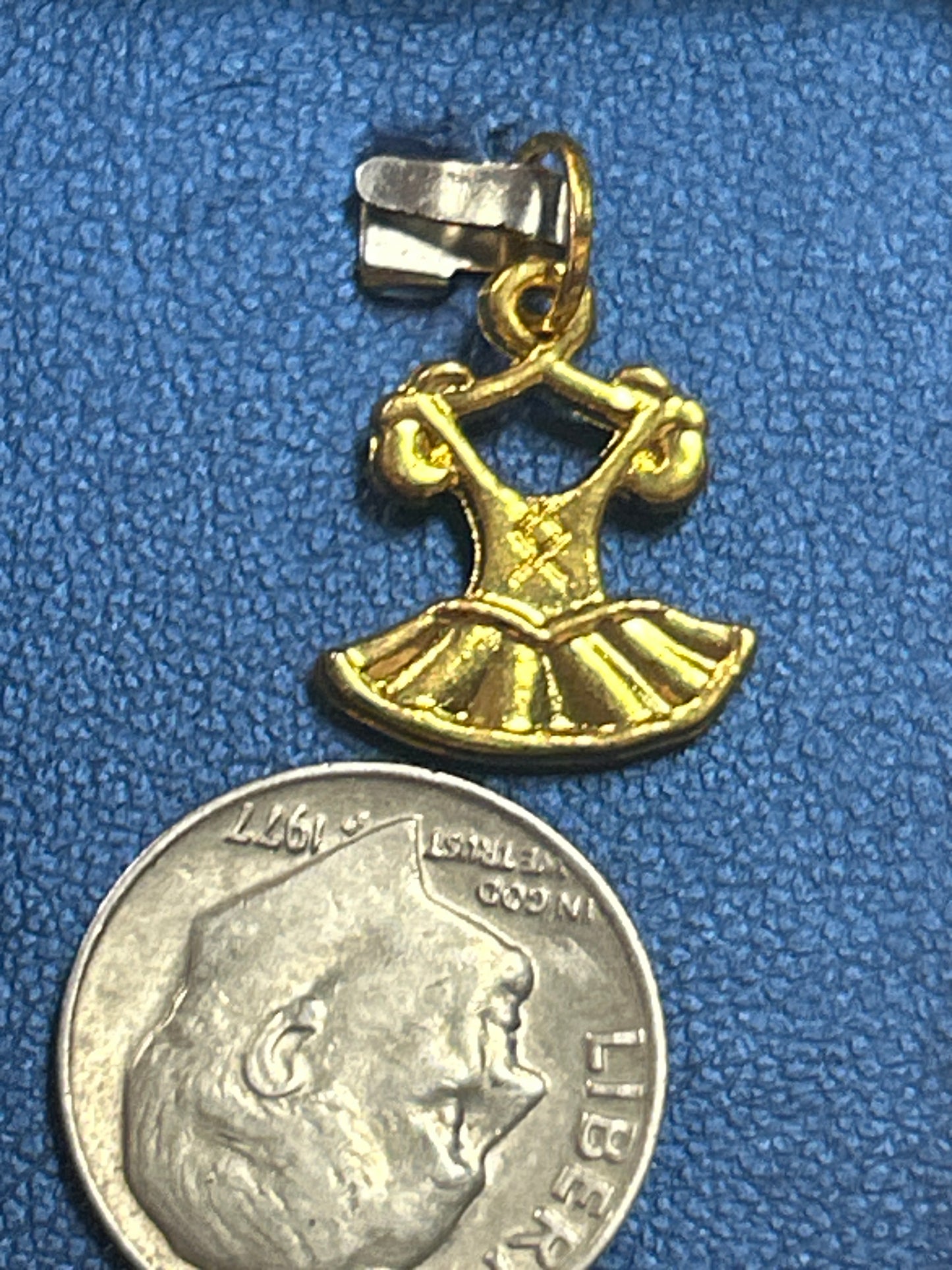 Charm (gold dress)