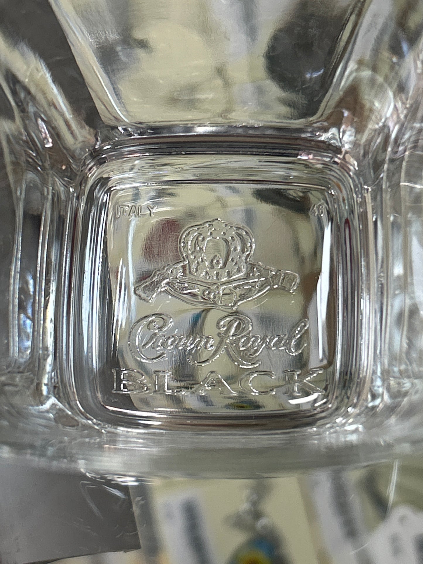 Crown Royal “Black” Glasses (pair)