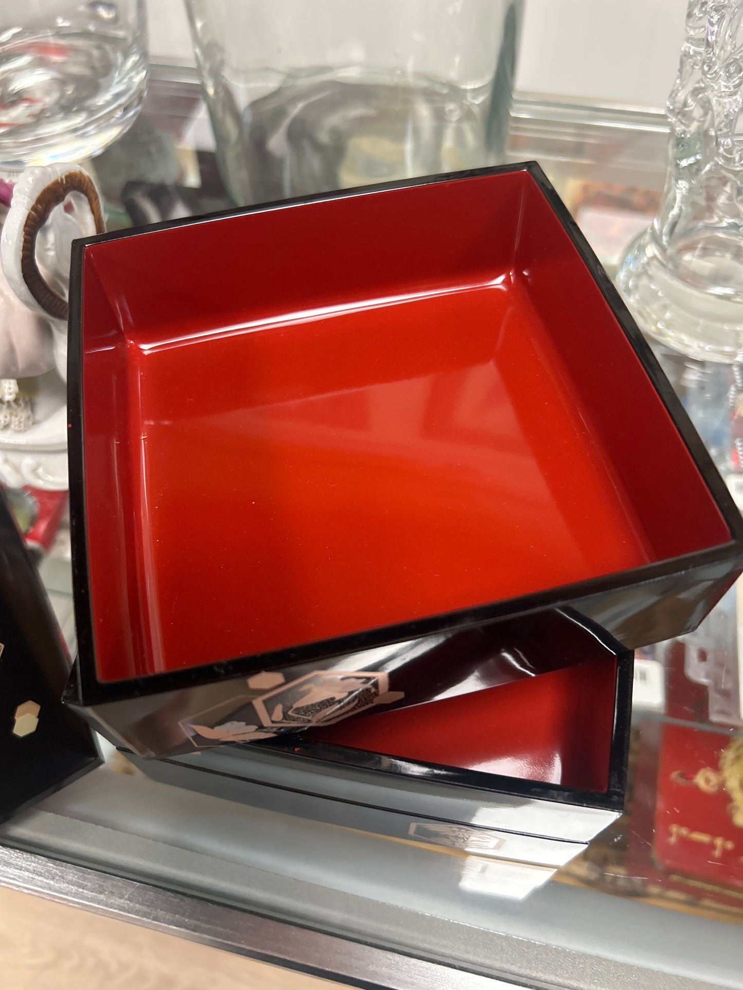 Vintage Stackable Keepsake Boxes