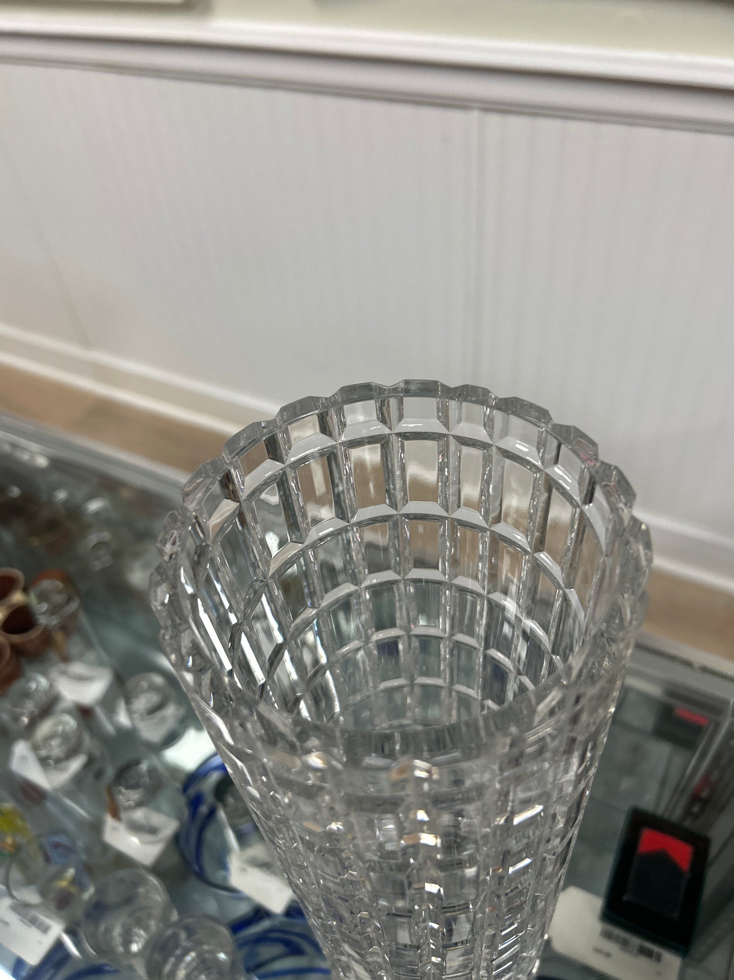 Heavy Crystal Vase