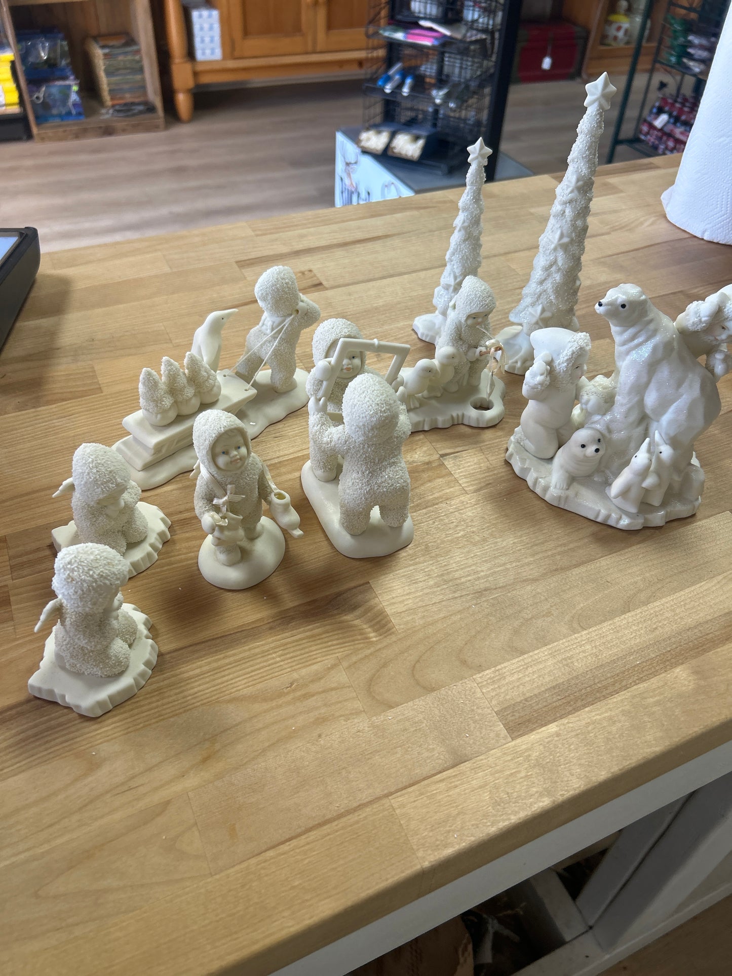 Vintage Dept 56 Snowbabies (set of 9)