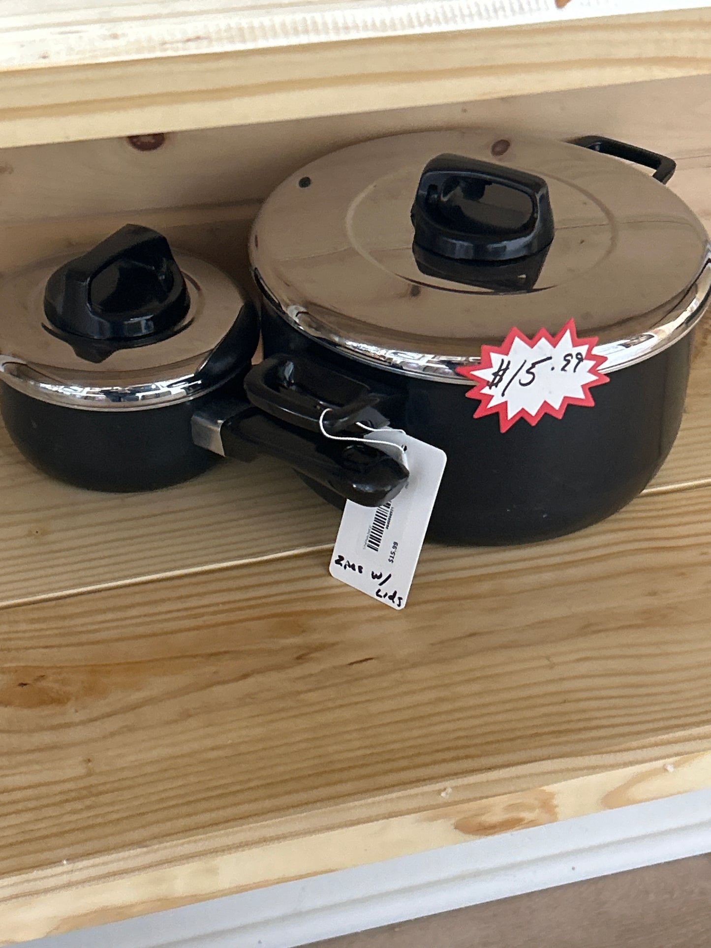 T-Fal Pots (set 2)