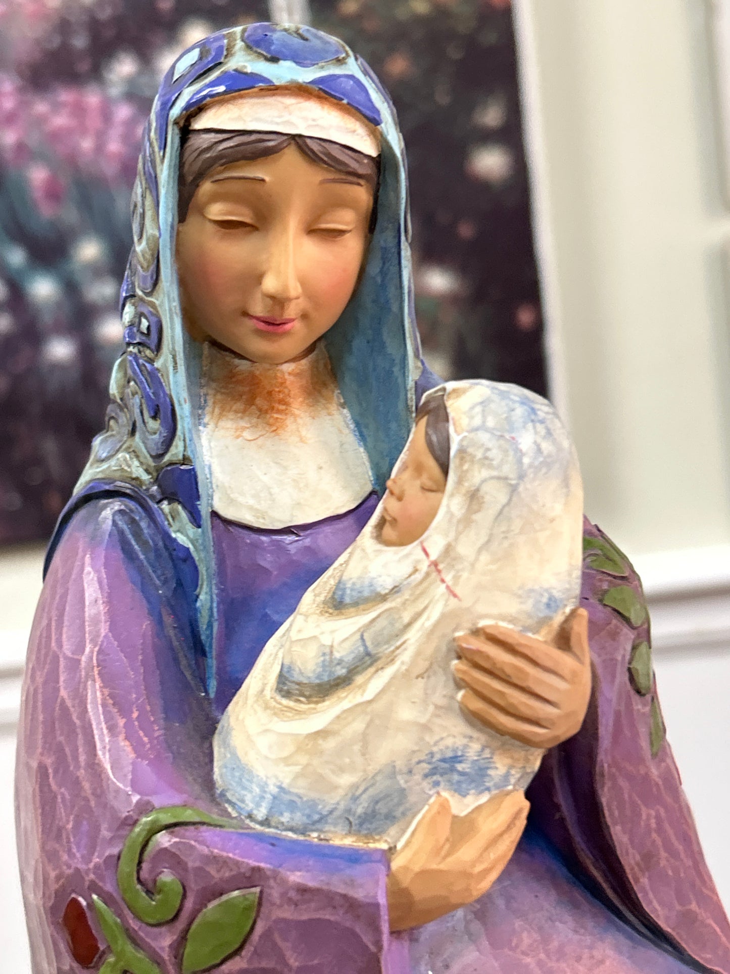 2006 Jim Shore 18” “Blessed Night Nativity” (wood)