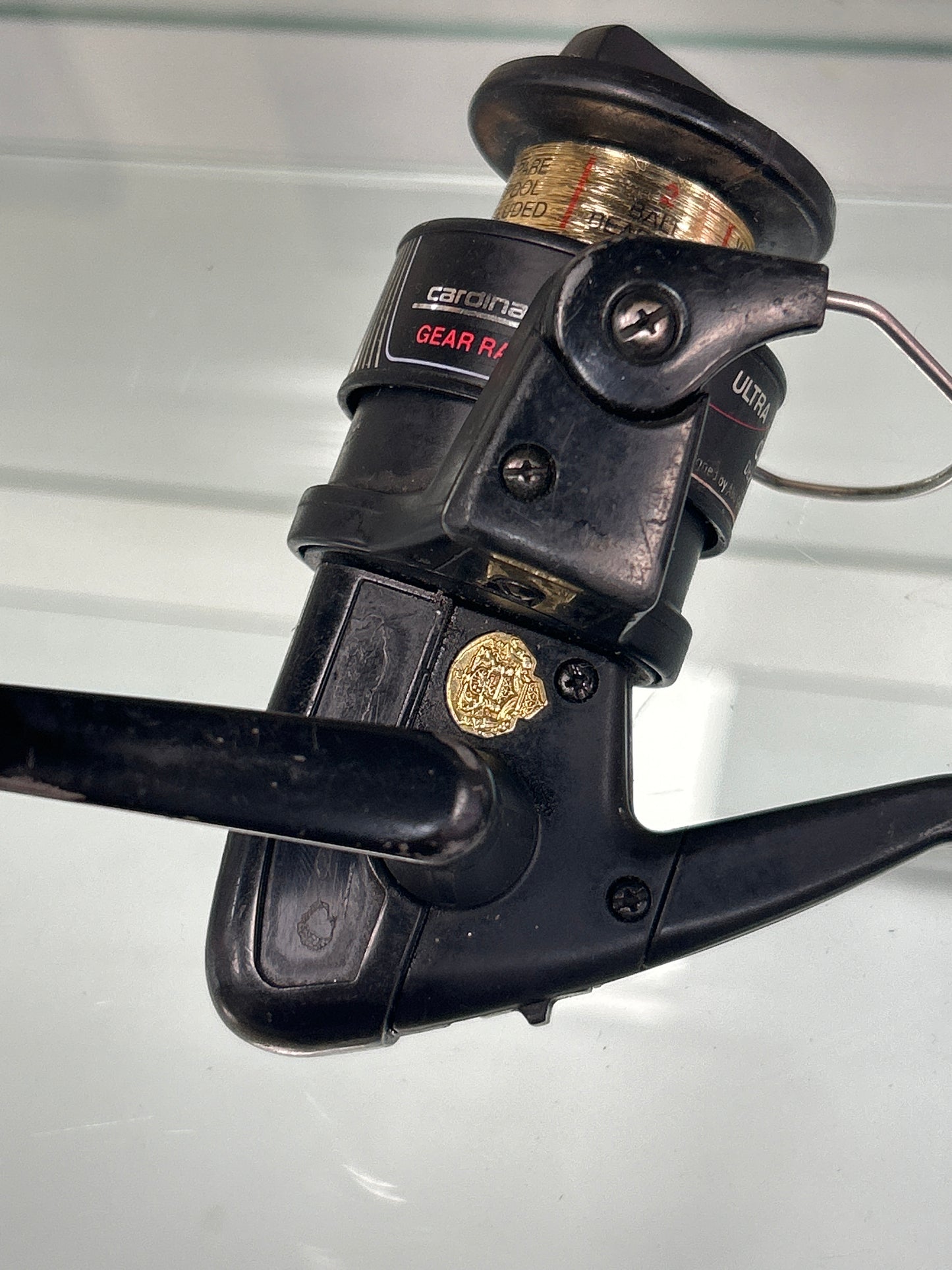Abu Garcia Cardinal Black Max (size 3 used) w/ 2nd Spool Spinning Reel