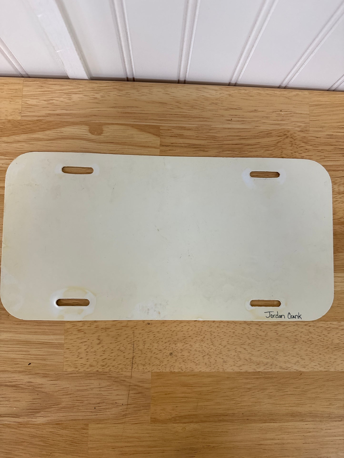1996 Vintage NASCAR Jeff Gordon #24 License Plate Wincraft Made in USA