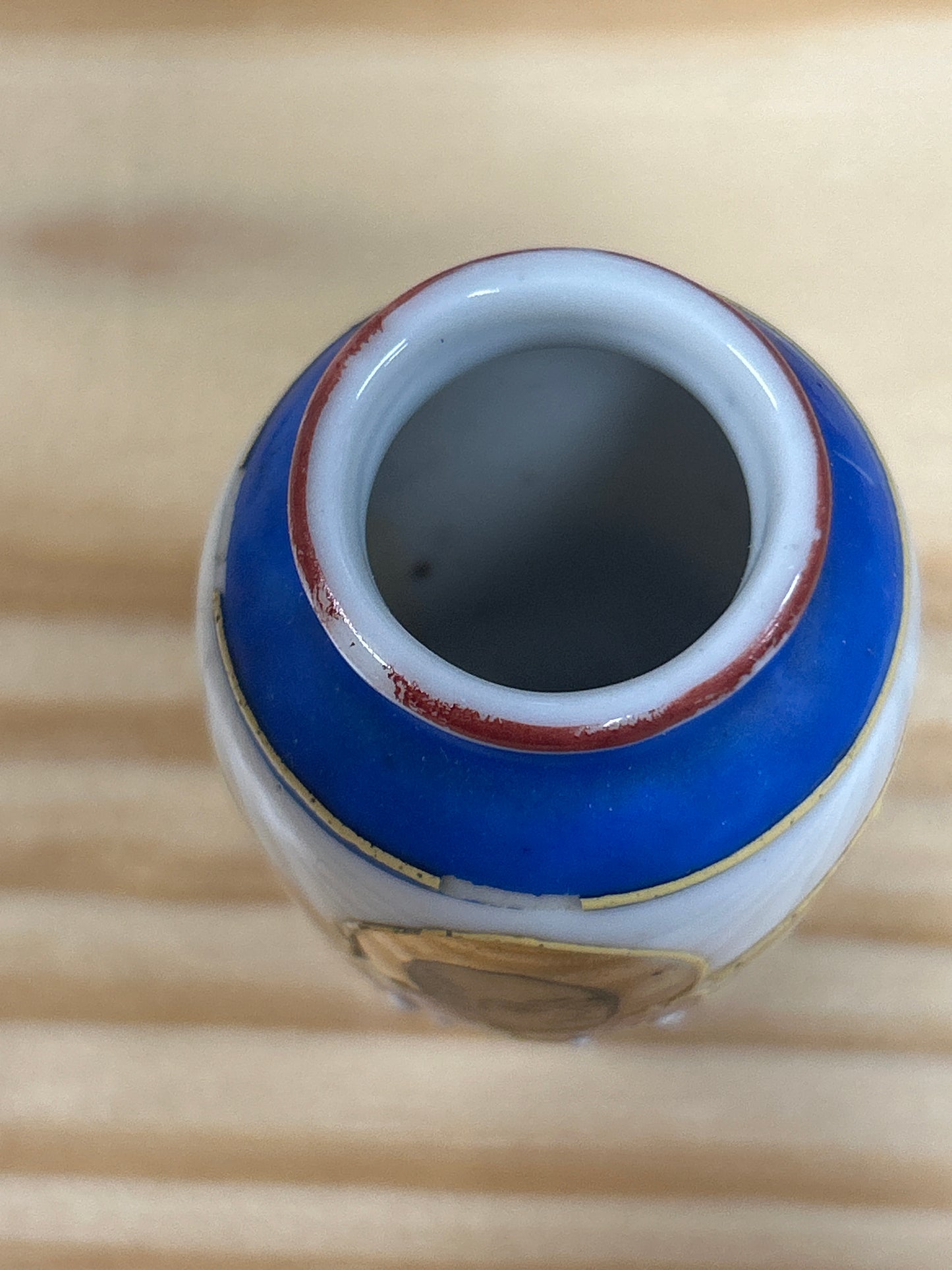 Vintage Occupied Japan Mini Vase Hand Painted