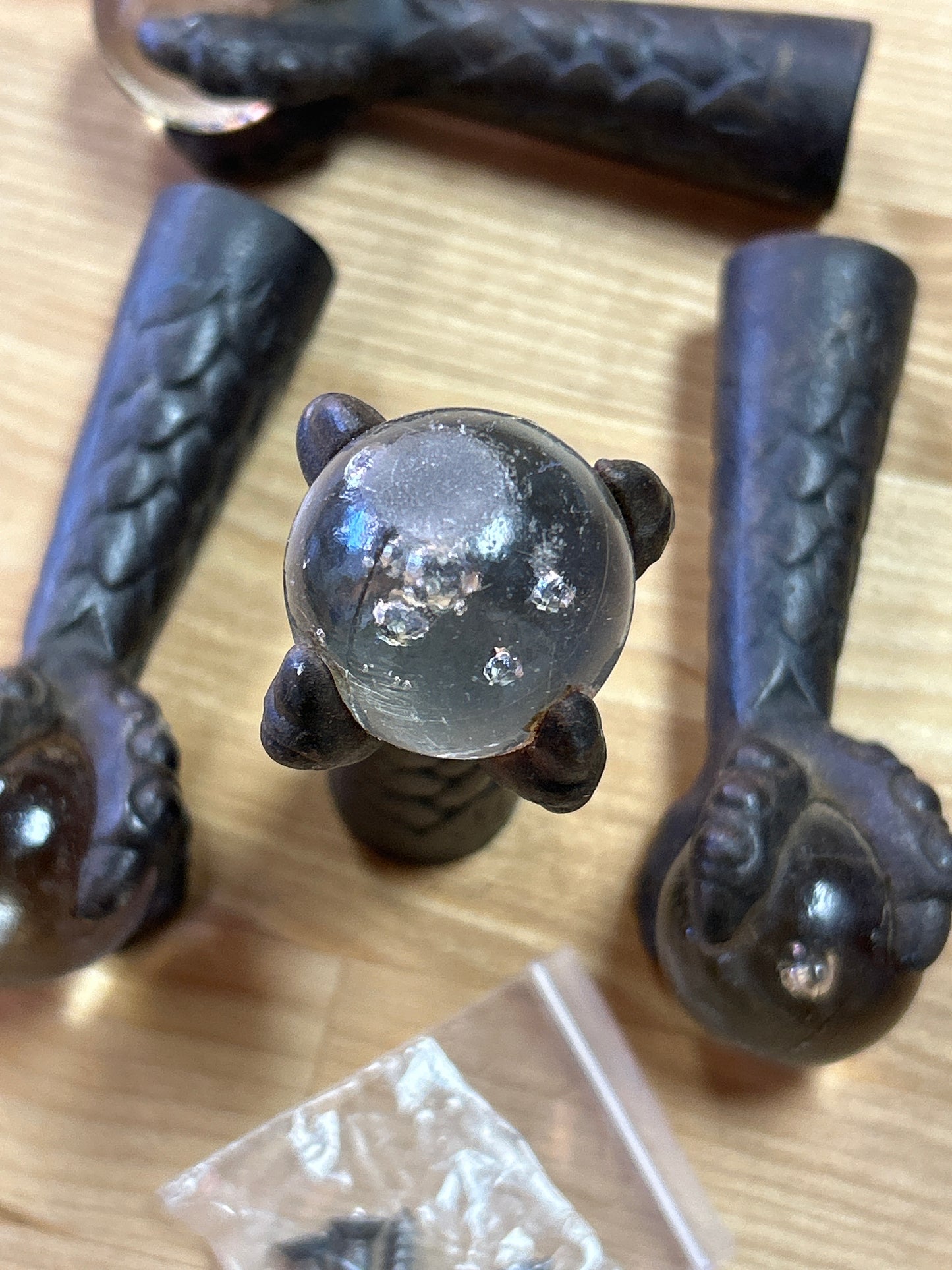 Cast Iron Vintage Claw Feet For Furniture (set of 4)