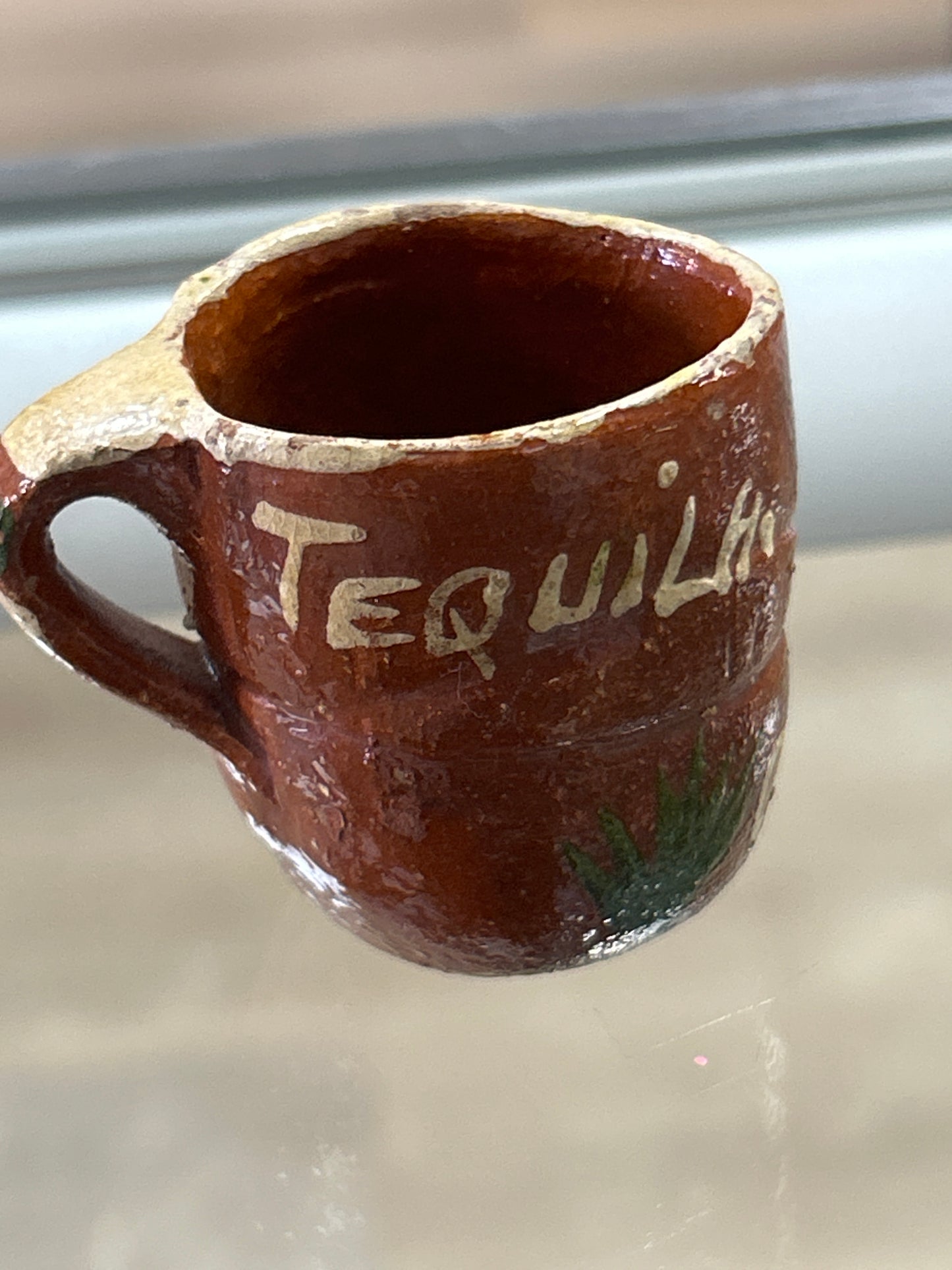 Vintage Authentic Mexican Tequila shot mugs (small set of 6)