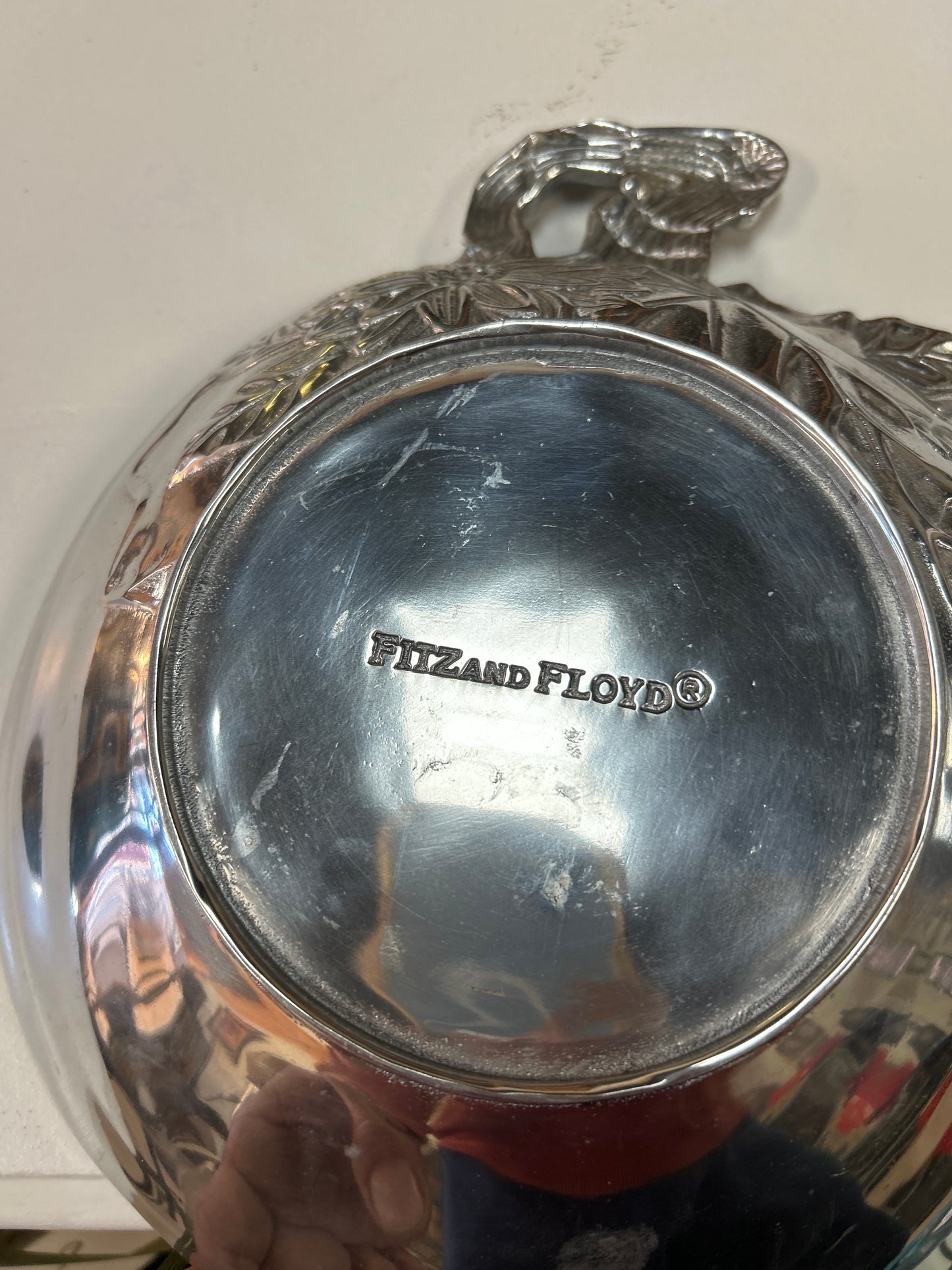 Fitz and Floyd Pumpkin Dish 11”