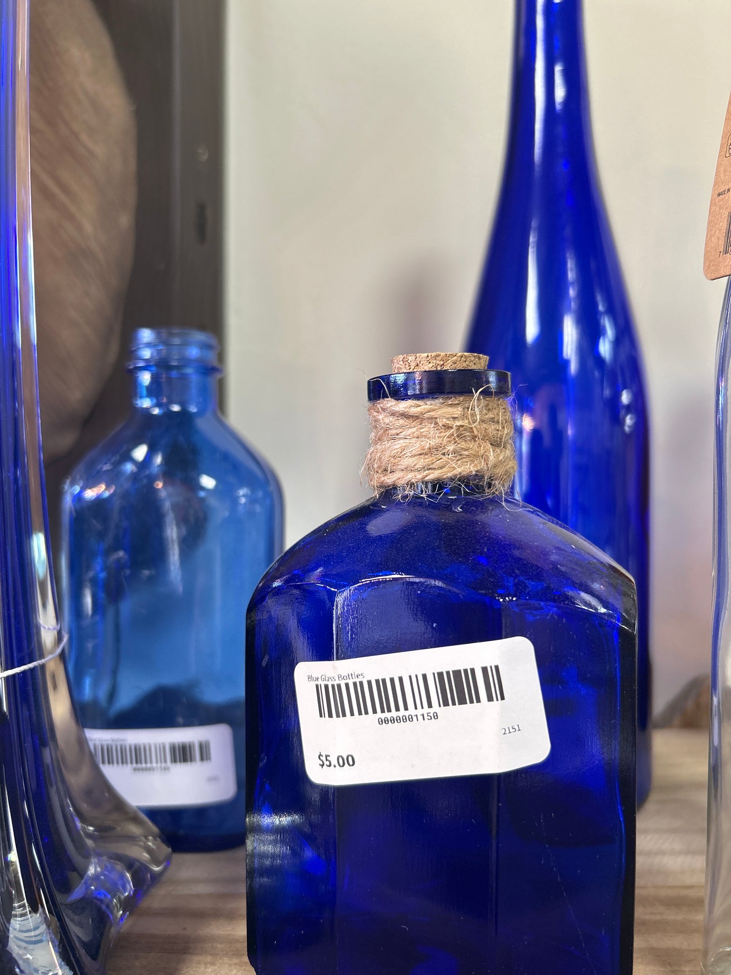 Blue Glass Bottles