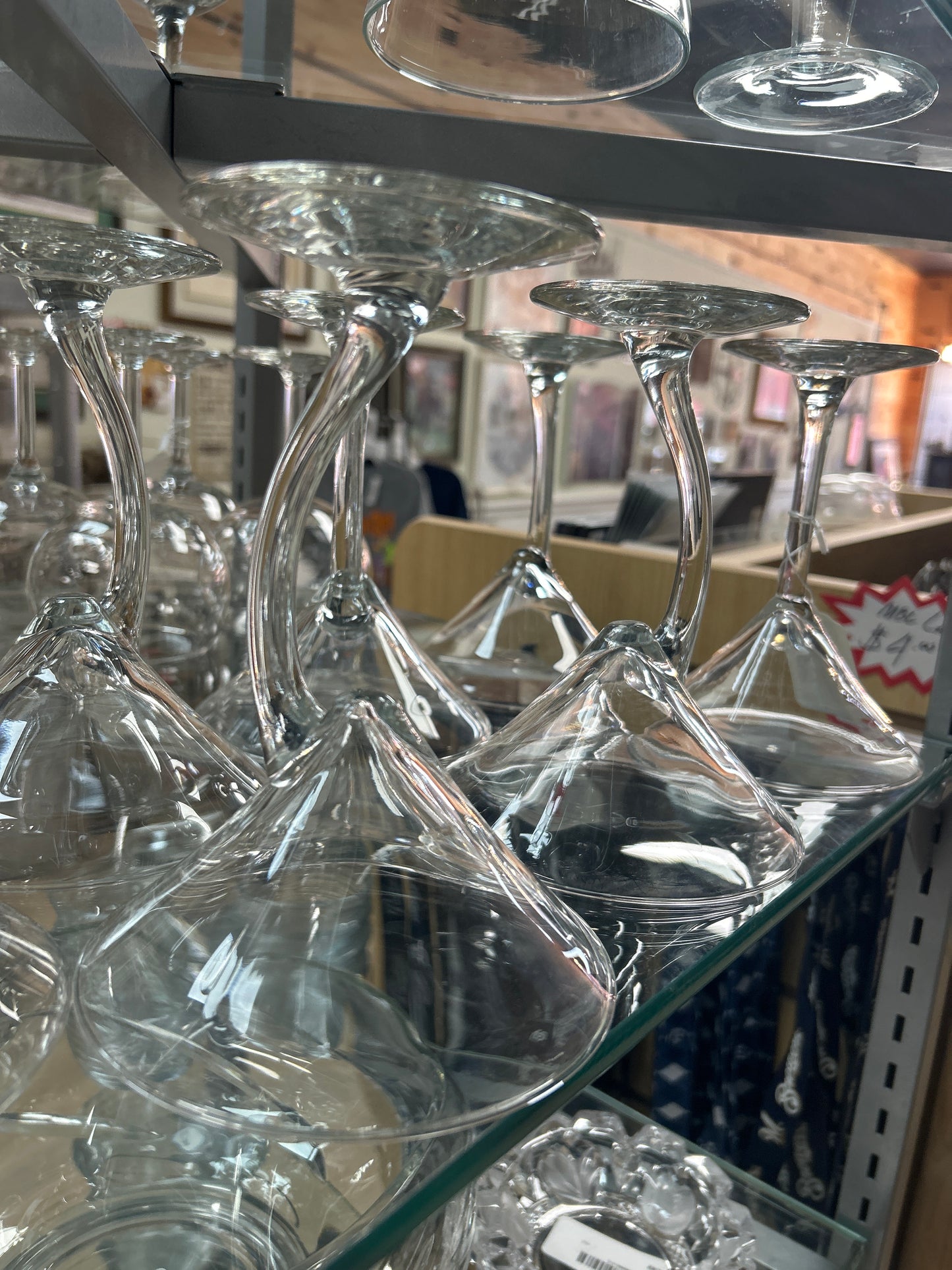 Glasses Martini Offset Stem (set of 7)