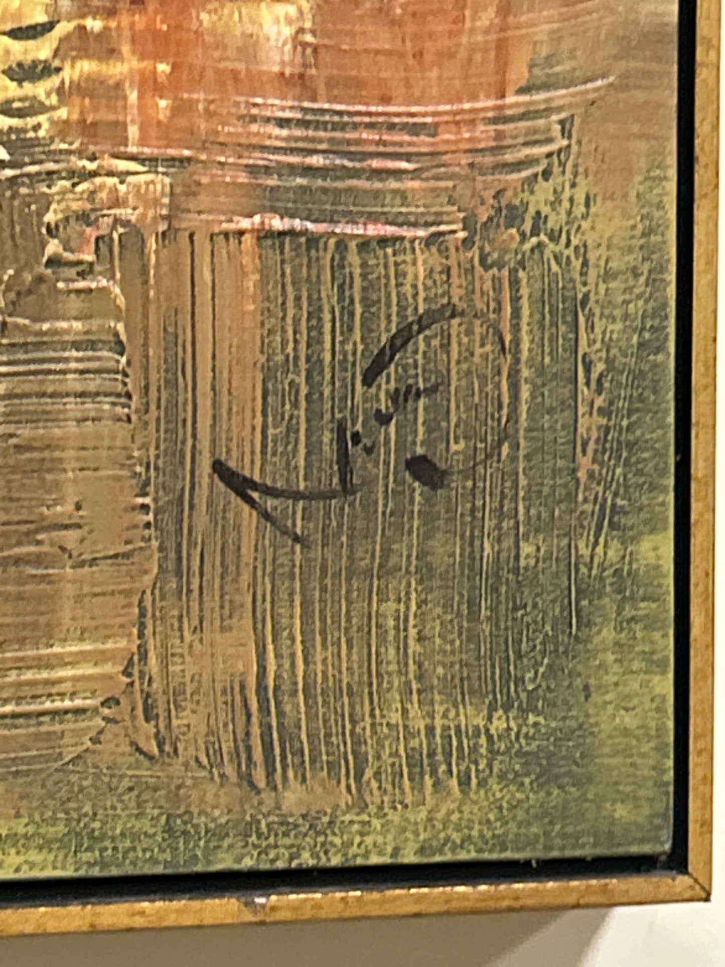 Signed Large Painting