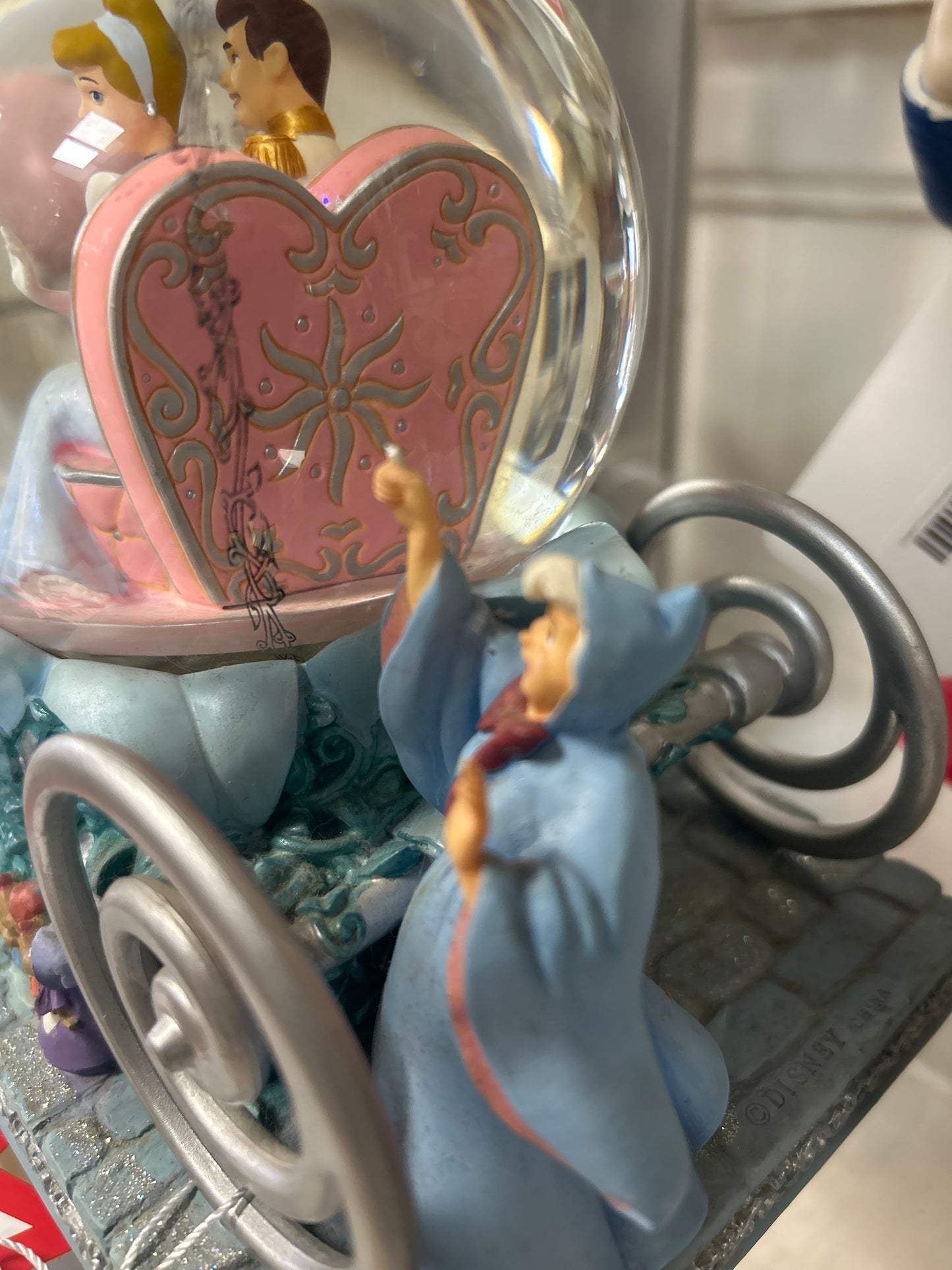 Disney 50 Anniversary Cinderella Snow Globe