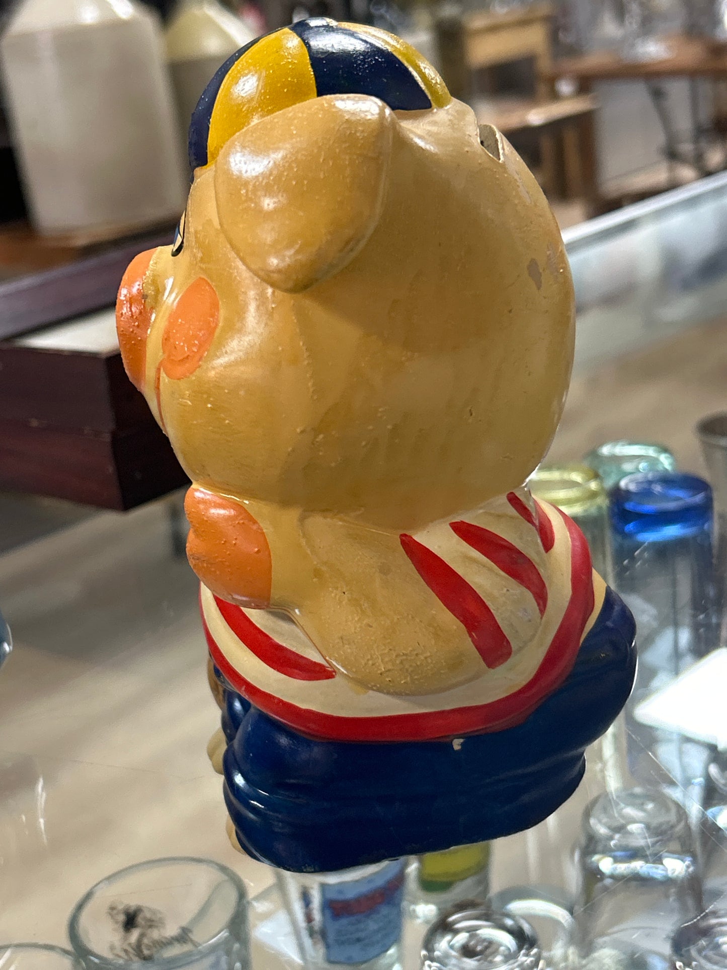 Vintage Enesco Bank (missing bottom stopper)