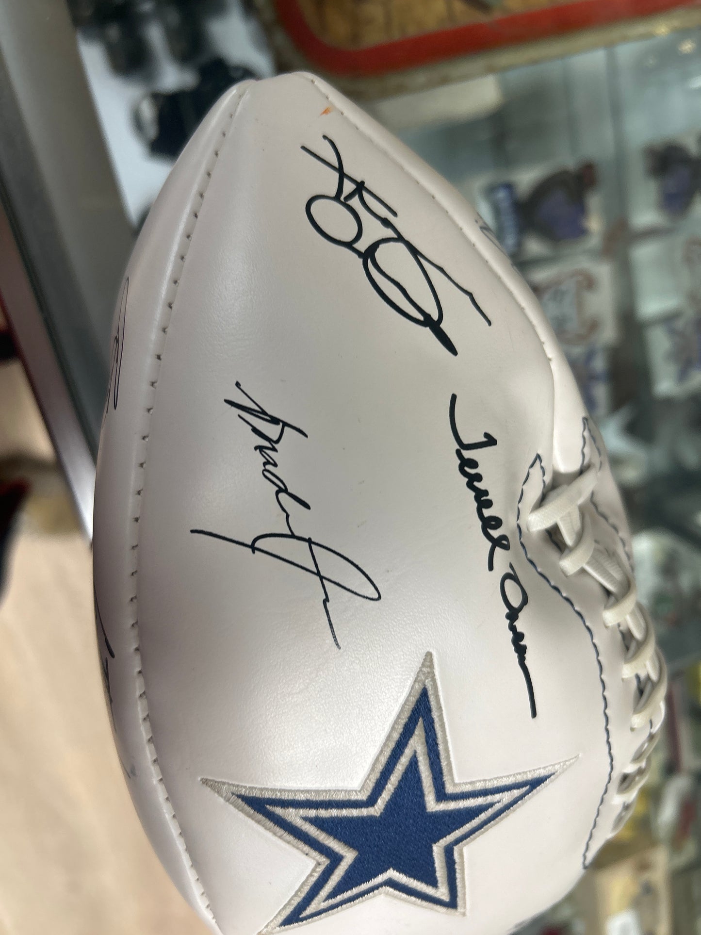 Dallas Cowboy Signed Football 20 signatures (no docs)