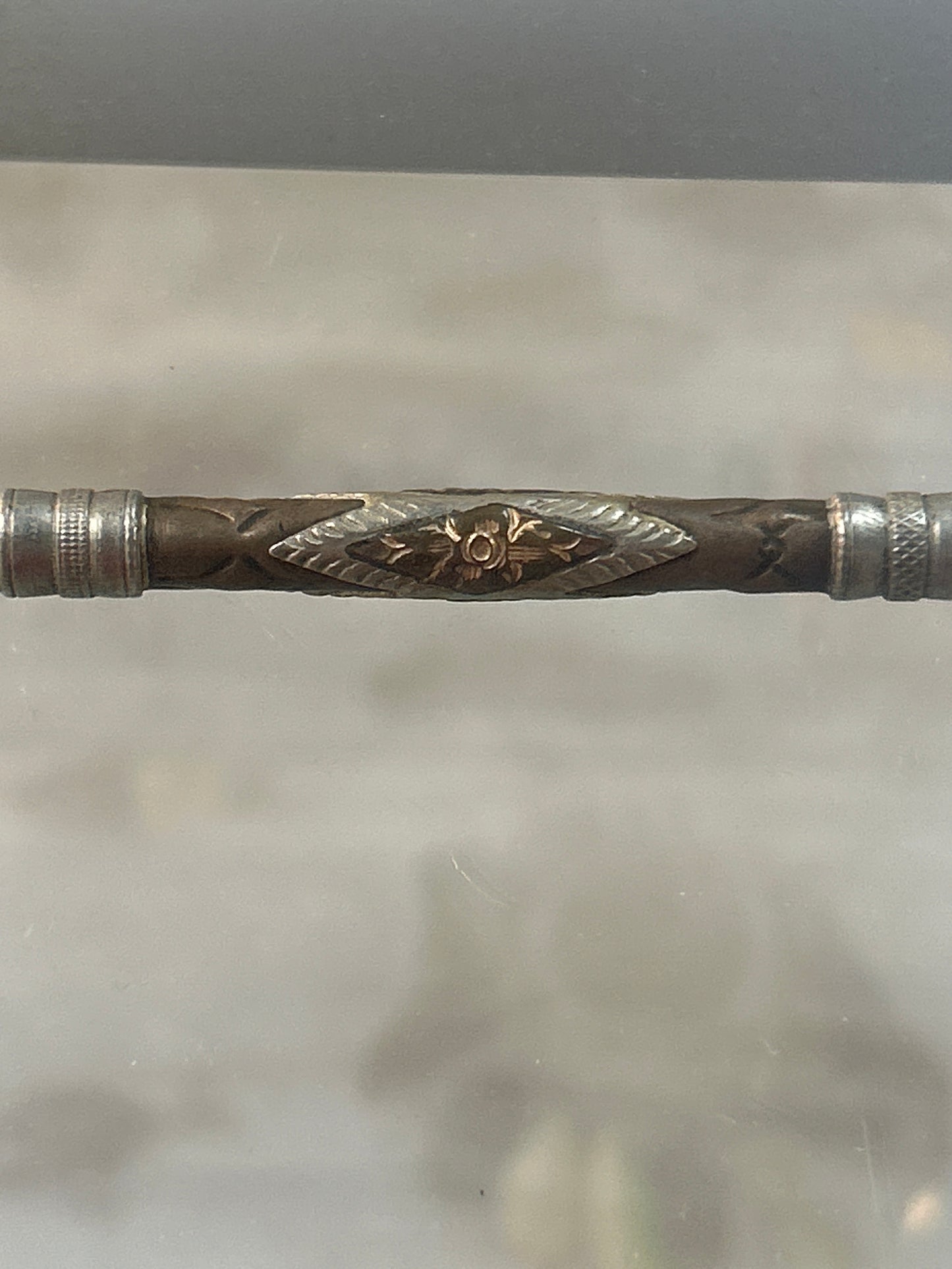 Vintage Tea Straw Strainer (ornate)