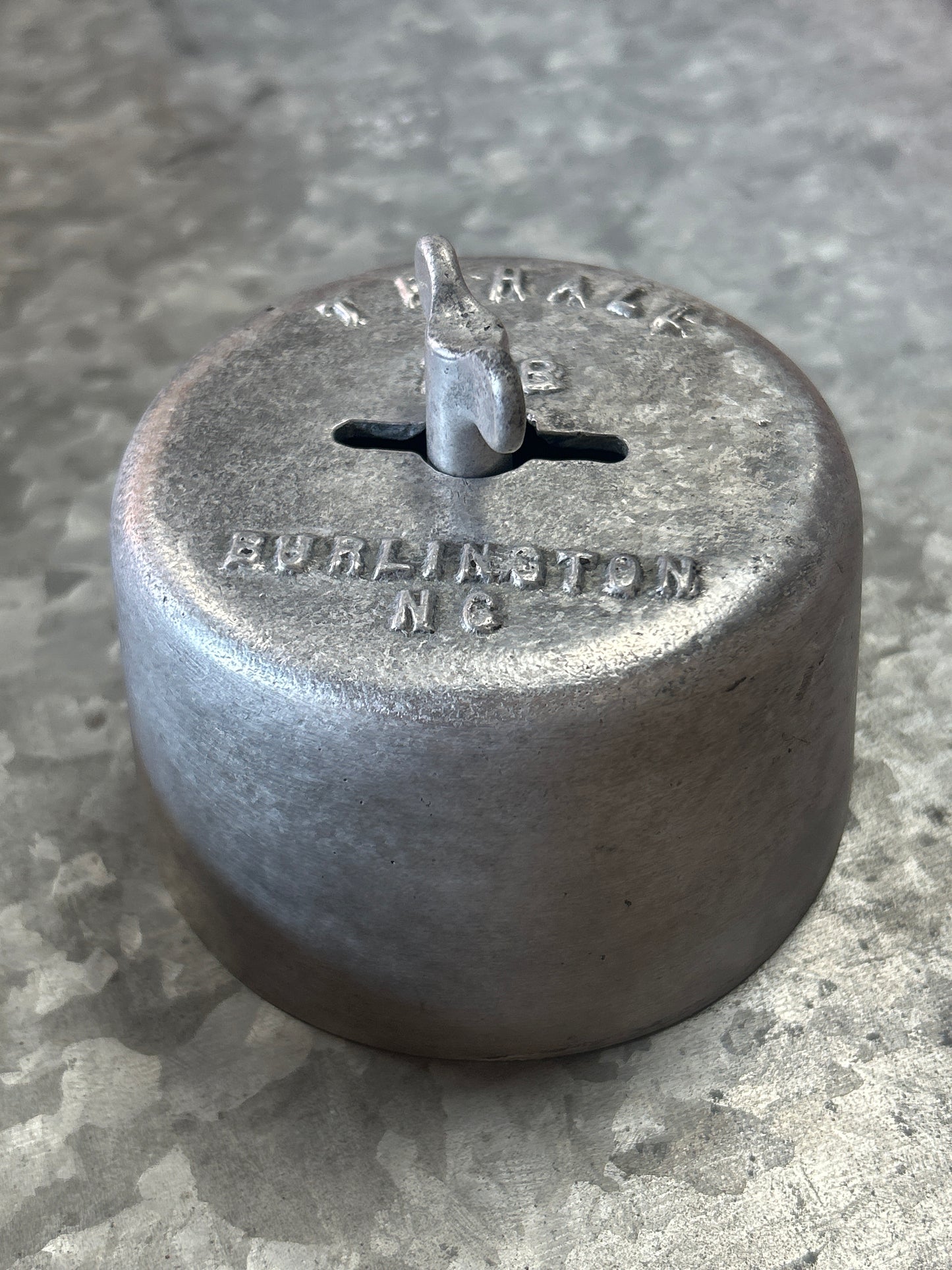 Vintage T R Hall Butter Mold Burlington NC 1LB
